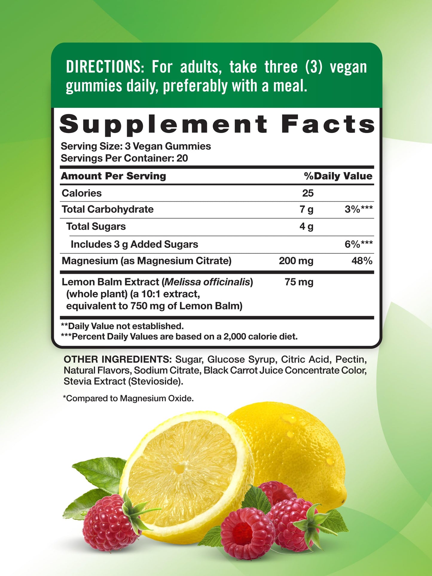 Nature's Truth Magnesium Gummies for Adults | 200mg | 60 Count | Vegan, Non-GMO & Gluten Free Supplement | Enhanced Absorption Magnesium Citrate