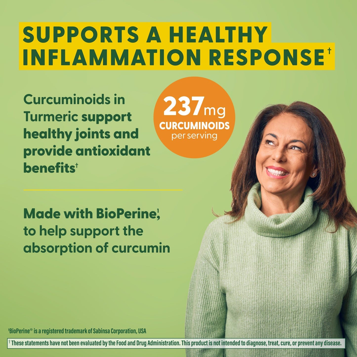 MegaFood Turmeric Curcumin Minis - Turmeric Curcumin with Black Pepper - Turmeric Supplement with Vitamin C and Black Pepper Extract - Non-GMO, Made Without 9 Food Allergens - 60 Tabs (30 Servings)