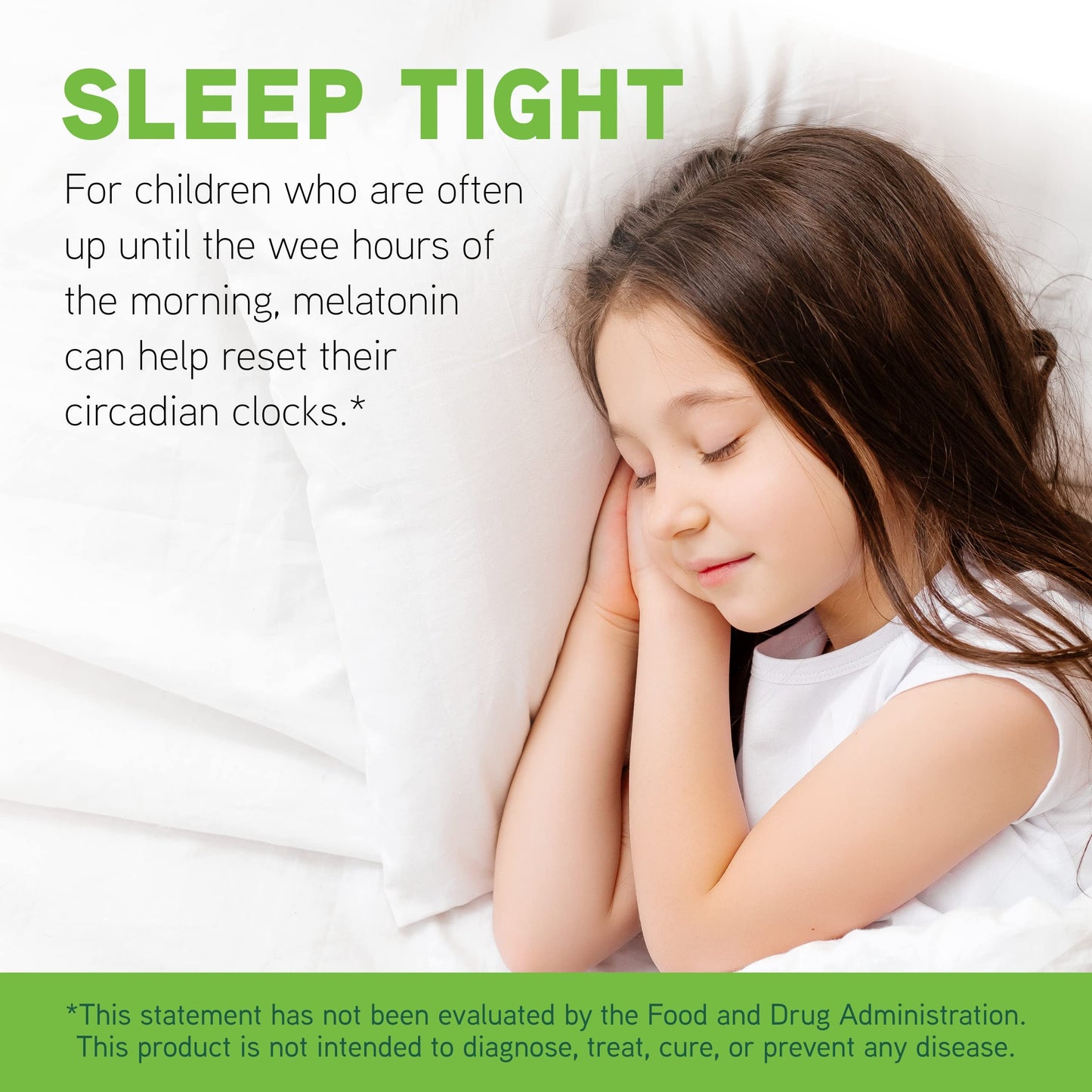 Pre-Order | Arrives in 5–10 Days – DAVINCI Labs Sleep Tight - Kids Melatonin Supplement to Support Restful Sleep and Focus* - with 3mg Melatonin - Citrus Flavor - 30ml, 75 Servings