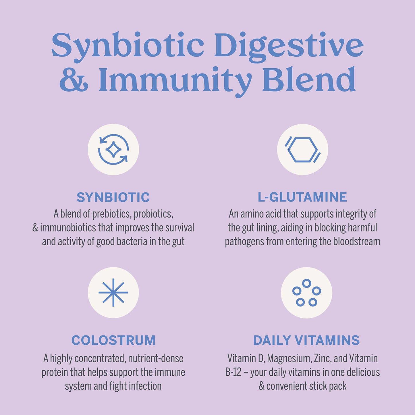 Pre-Order | Arrives in 5–10 Days – Daily Nouri StayWell Passion Fruit Synbiotic Digestive + Immunity Blend, Prebiotics and Probiotics, Powder Stick Pack for Digestive and Immune Health, 0 Calories, 0 Sugar - 14-Count (Passion Fruit)