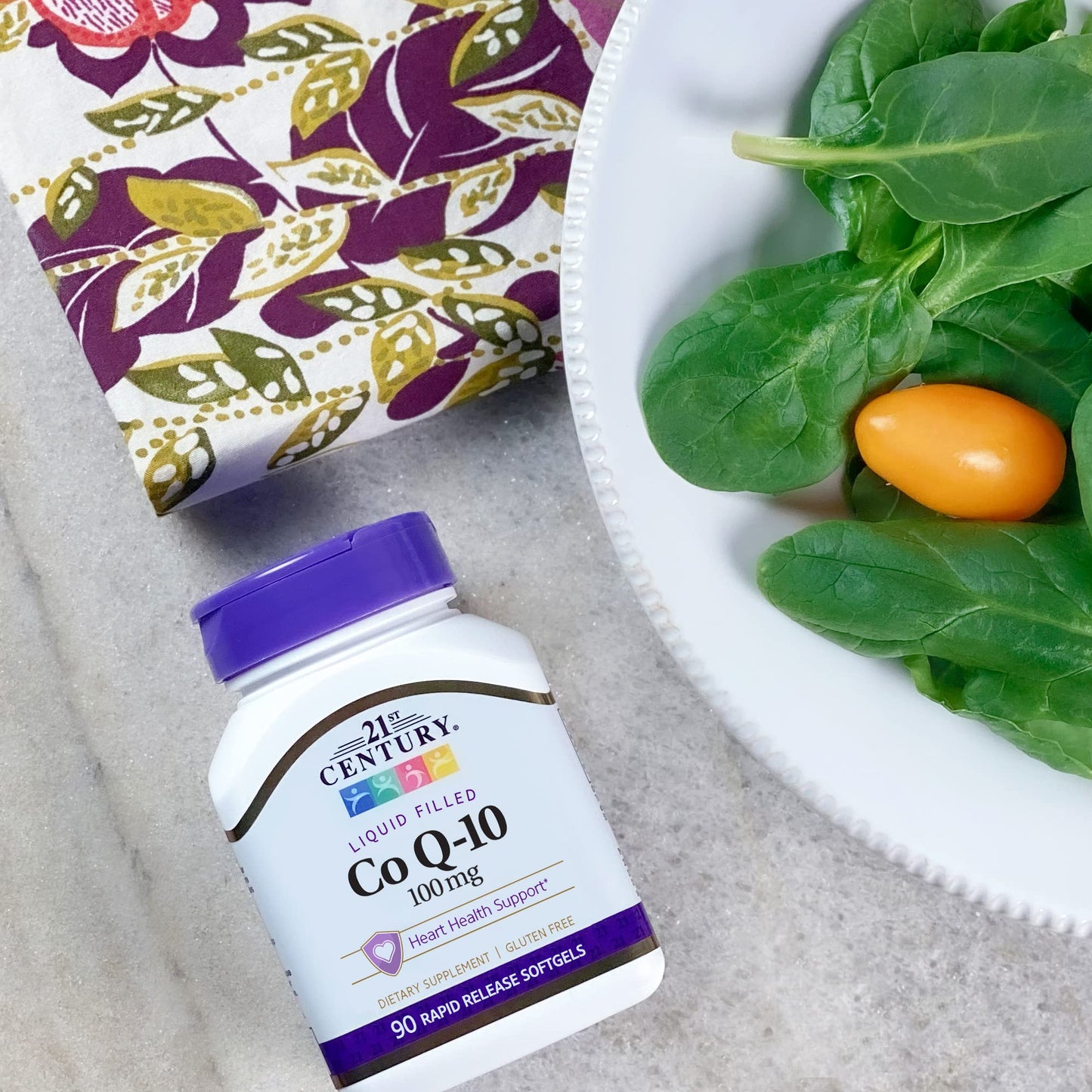 Pre-Order | Arrives in 5–10 Days – 21st Century Co Q10 100 mg Softgels, 90 Count