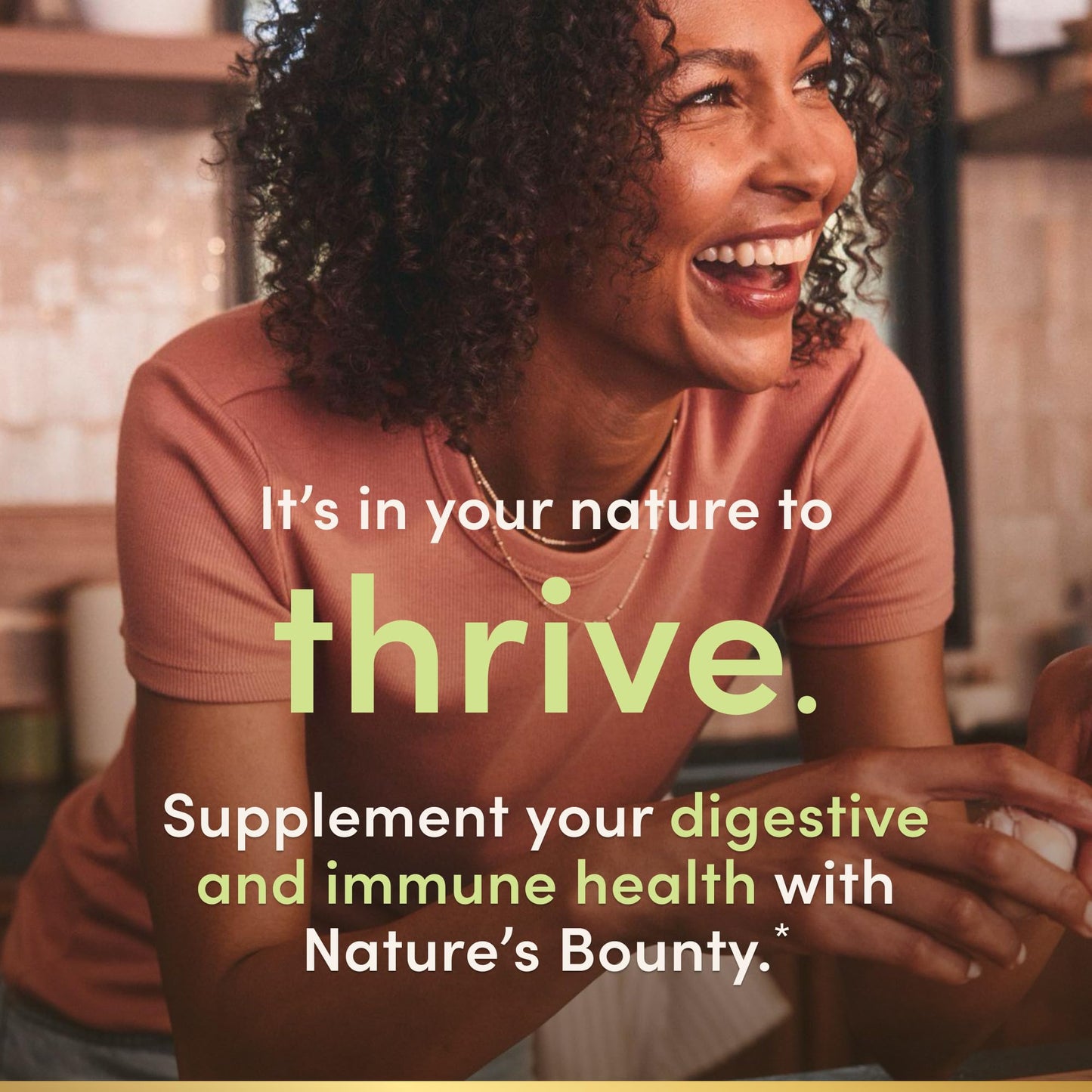 Nature's Bounty Probiotic Gummies, Immune Health & Digestive Balance, Pineapple, Raspberry and Orange Flavor Gummies, 60 Ct