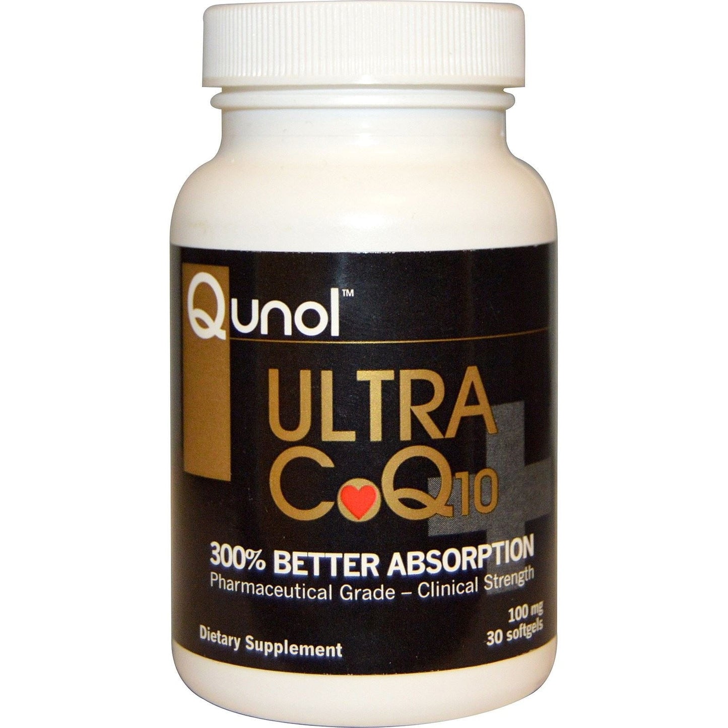 Qunol Ultra CoQ10 100mg Softgels- 3x Better Absorption, Antioxidant for Heart Health & Energy Production, Coenzyme Q10 Vitamins and Supplements, 1 Month Supply, 30 Count