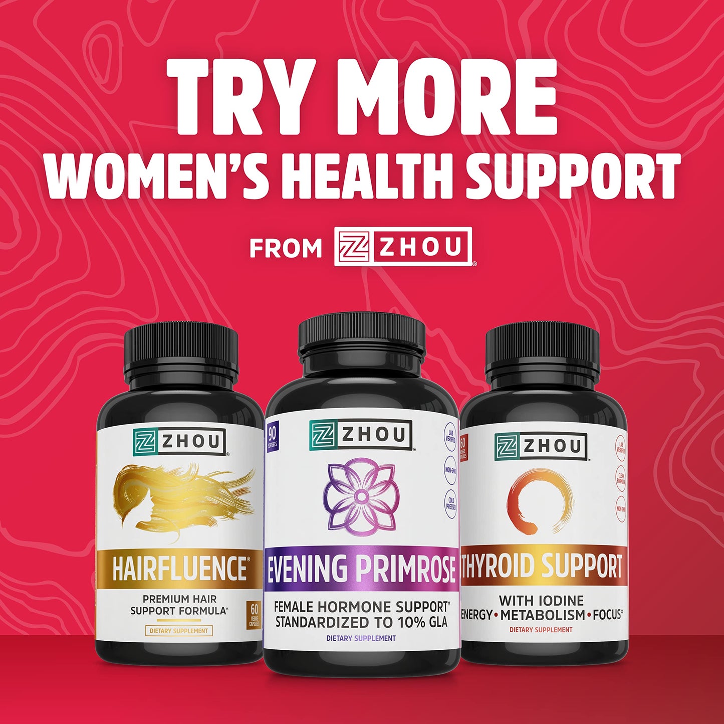 Zhou Cran-Defense - Cranberry Pills for Women & Men, D Mannose with Cranberry Extract, 1000 mg D-Mannose Per Capsule for Urinary Tract Health, Antioxidant Support - 60 Veggie Capsules
