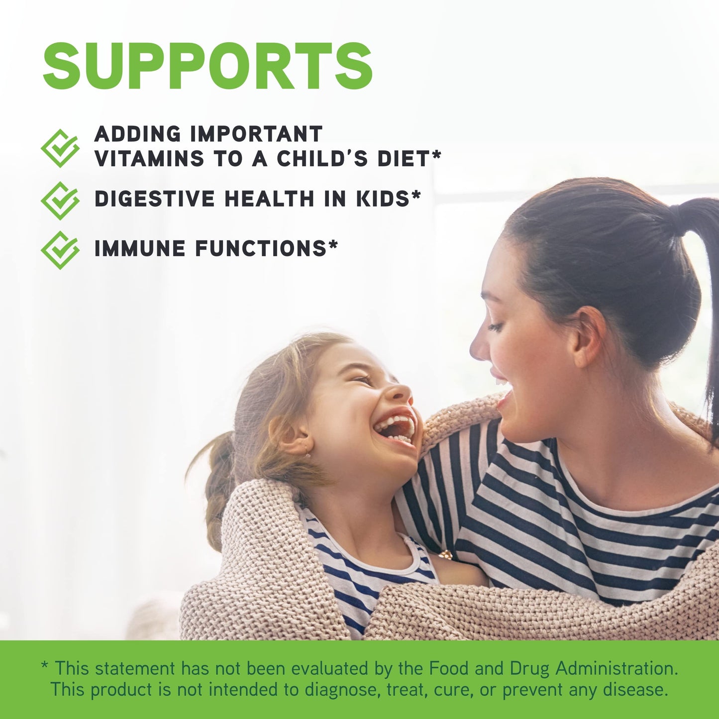 DAVINCI Little Mightiest Vite - with Probiotics and Prebiotics - Helps Immune System, Digestive Health, Gut Health and Healthy Brain* - with Vitamins and More - Fruit Punch Flavor - 84 g, 60 Servings