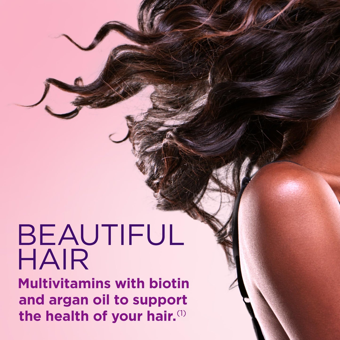 Nature's Bounty Advanced Hair, Skin & Nails, Argan-Infused Vitamin Supplement with Biotin and Hyaluronic Acid, 150 Rapid Release Softgels (Pack of 2)