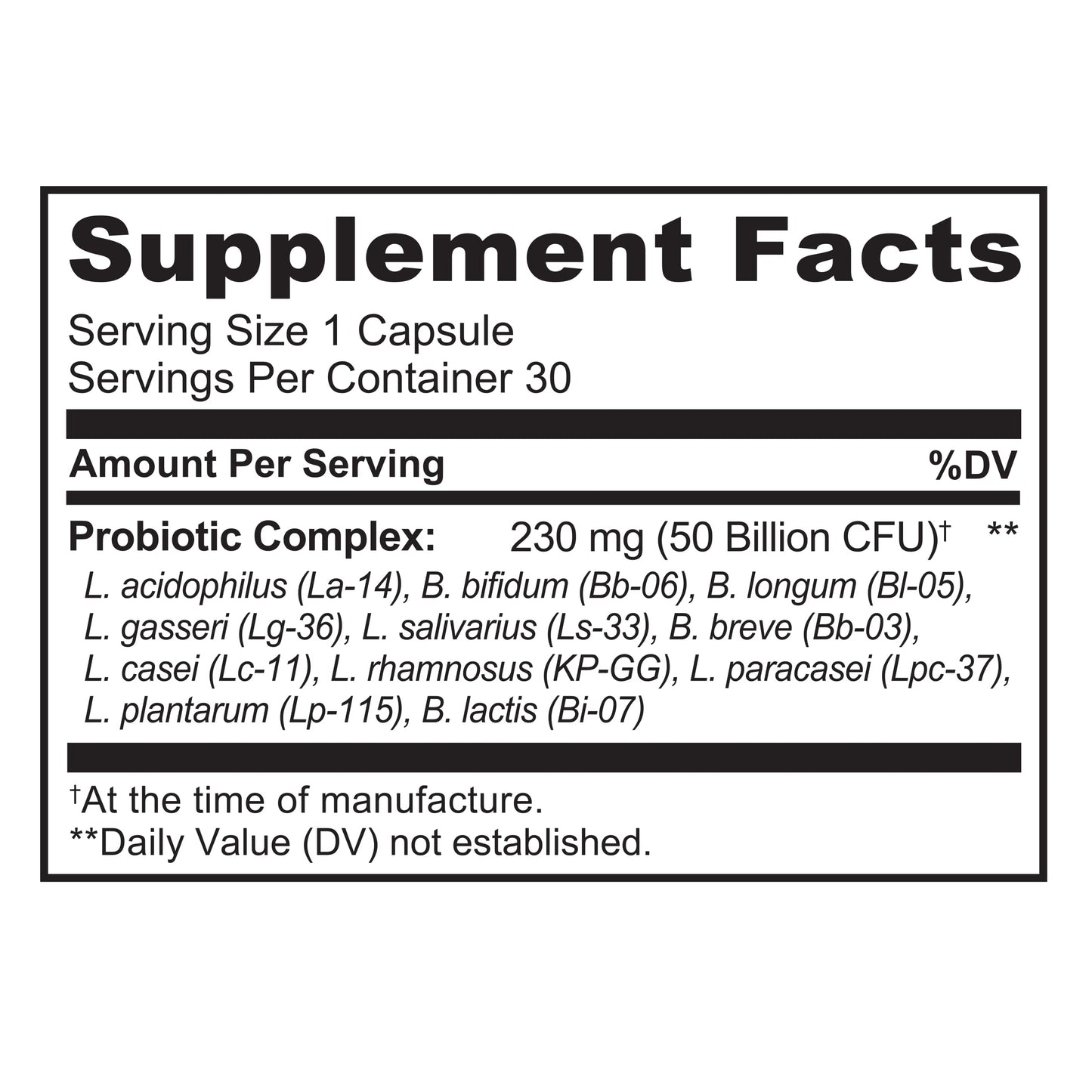 NATURELO Probiotics for Digestive Health - 50 Billion CFU, 11 Strains Daily Supplement - Boosts Immune System, Delayed Release, 30 Vegetarian Capsules