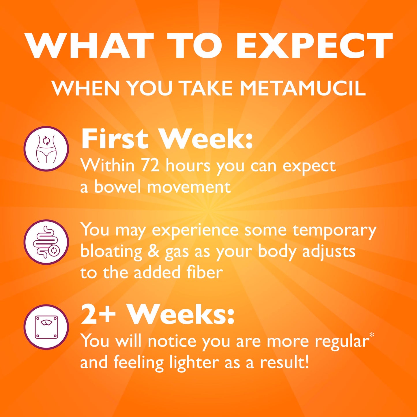 Metamucil, Daily Psyllium Husk Powder Supplement, 3-in-1 Fiber for Digestive Health, Plant Based Fiber, 300ct Capsules