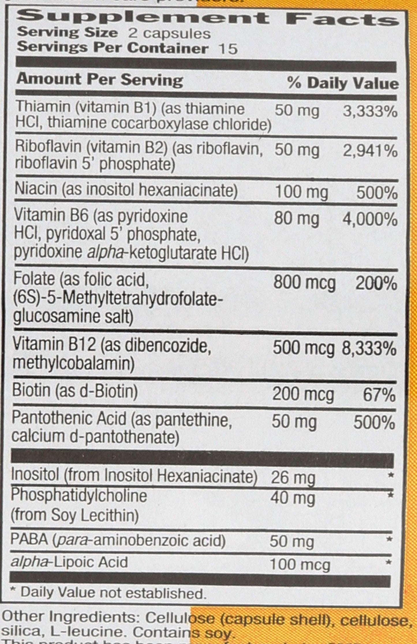 Pre-Order | Arrives in 5–10 Days – Country Life Coenzyme B Complex, 30-Count