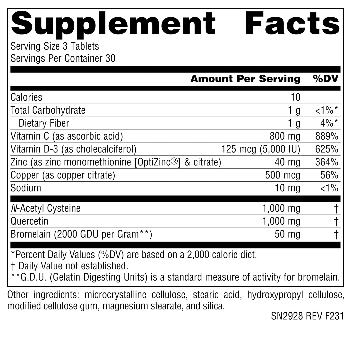 Pre-Order | Arrives in 5–10 Days – Source Naturals Wellness N-A-Cetin Immune Protocol, Crucial Immune Defense* - 90 Tablets
