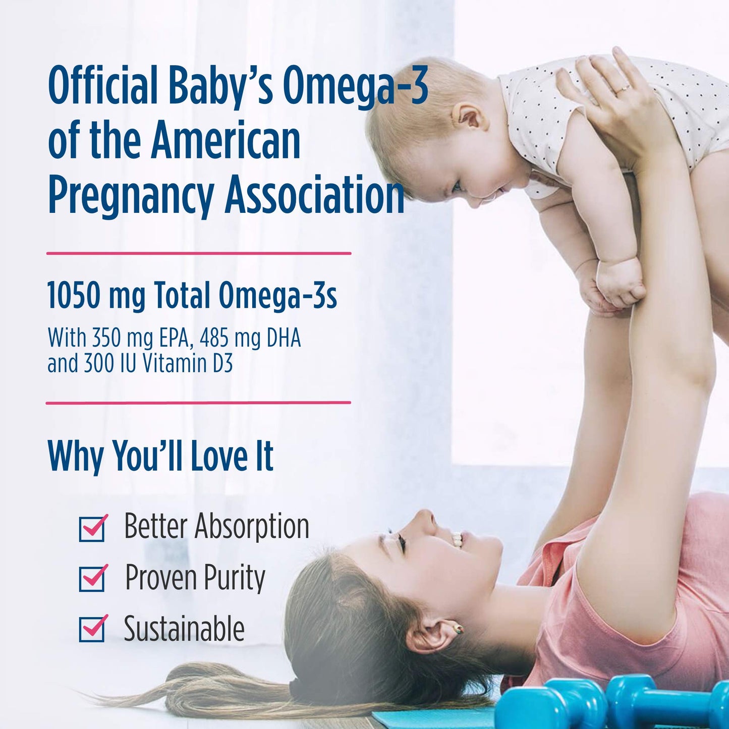 Pre-Order | Arrives in 5–10 Days – Nordic Naturals Baby’s DHA, Unflavored - 2 oz - 1050 mg Omega-3 + 300 IU Vitamin D3 - Supports Brain, Vision & Nervous System Development in Babies - Non-GMO - Servings May Vary