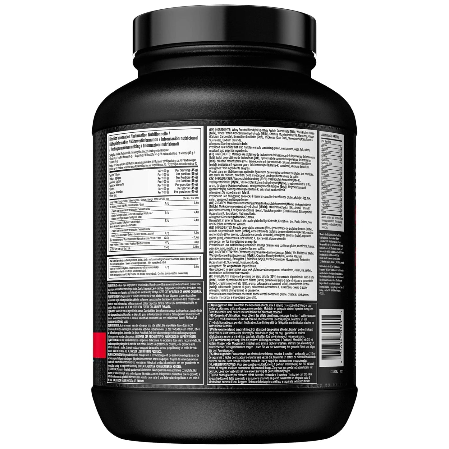 MuscleTech Whey Protein Powder Nitro-Tech | Isolate & Peptides & Cell-Tech Creactor Creatine HCl Powder | Post Workout Muscle Builder