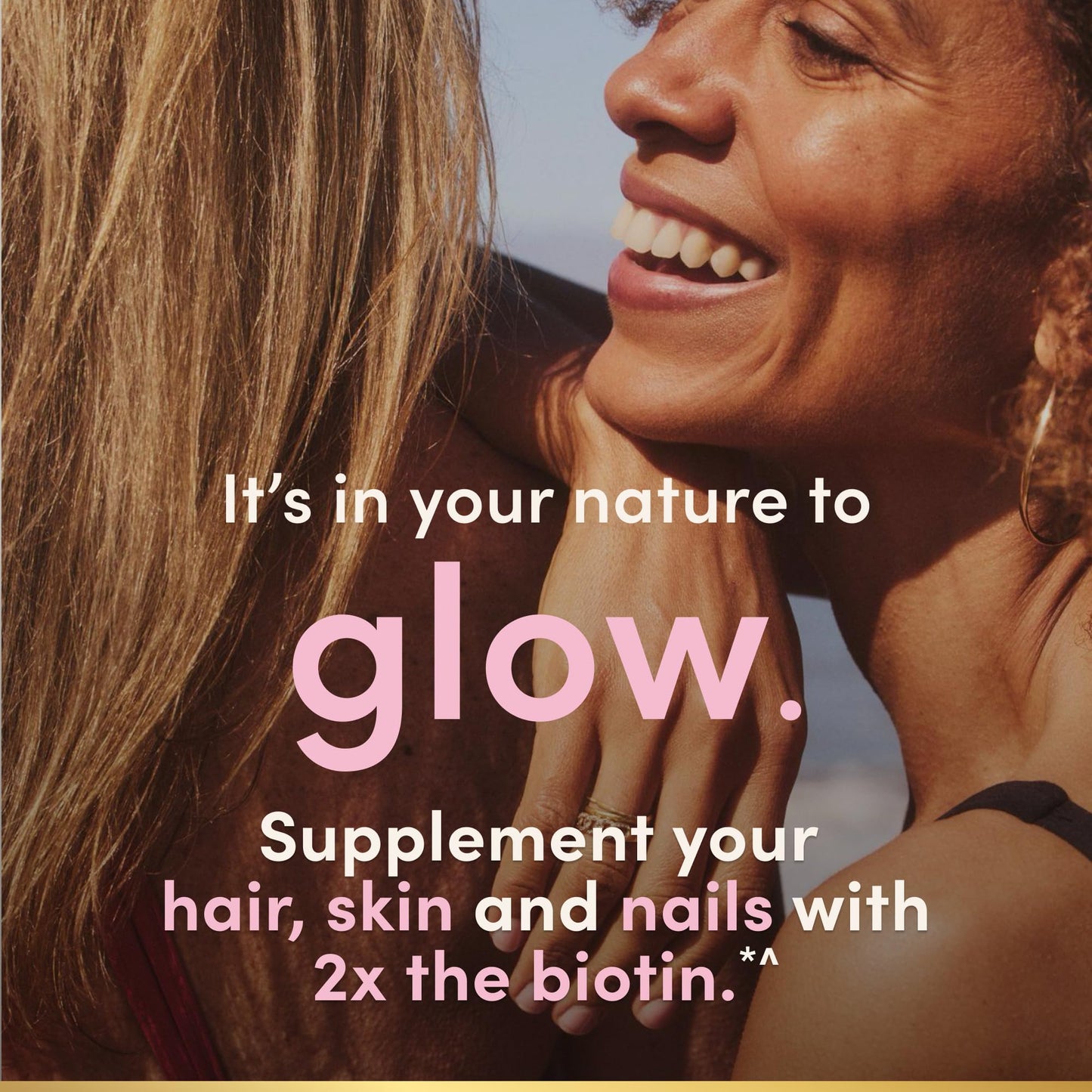 Nature's Bounty Optimal Solutions Advanced Hair, Skin, Nails, 2X Biotin, 200 Strawberry Gummies
