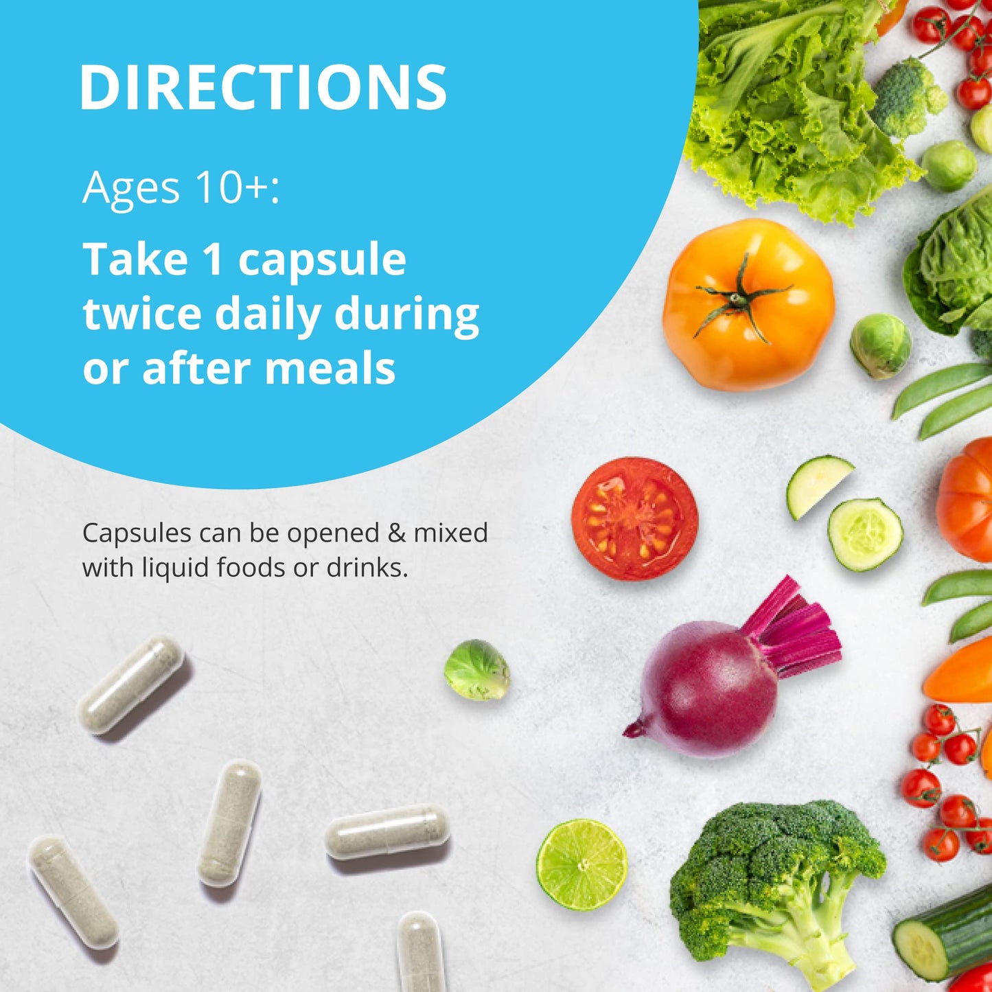 NuBest Doctor Plus 60 Capsules - Premium Bone Strength Supplement for Increase Development, Brain Growth, Boost Immunity with Calcium, Vitamins D3, Vitamin K2, and Herbs for Age 10+