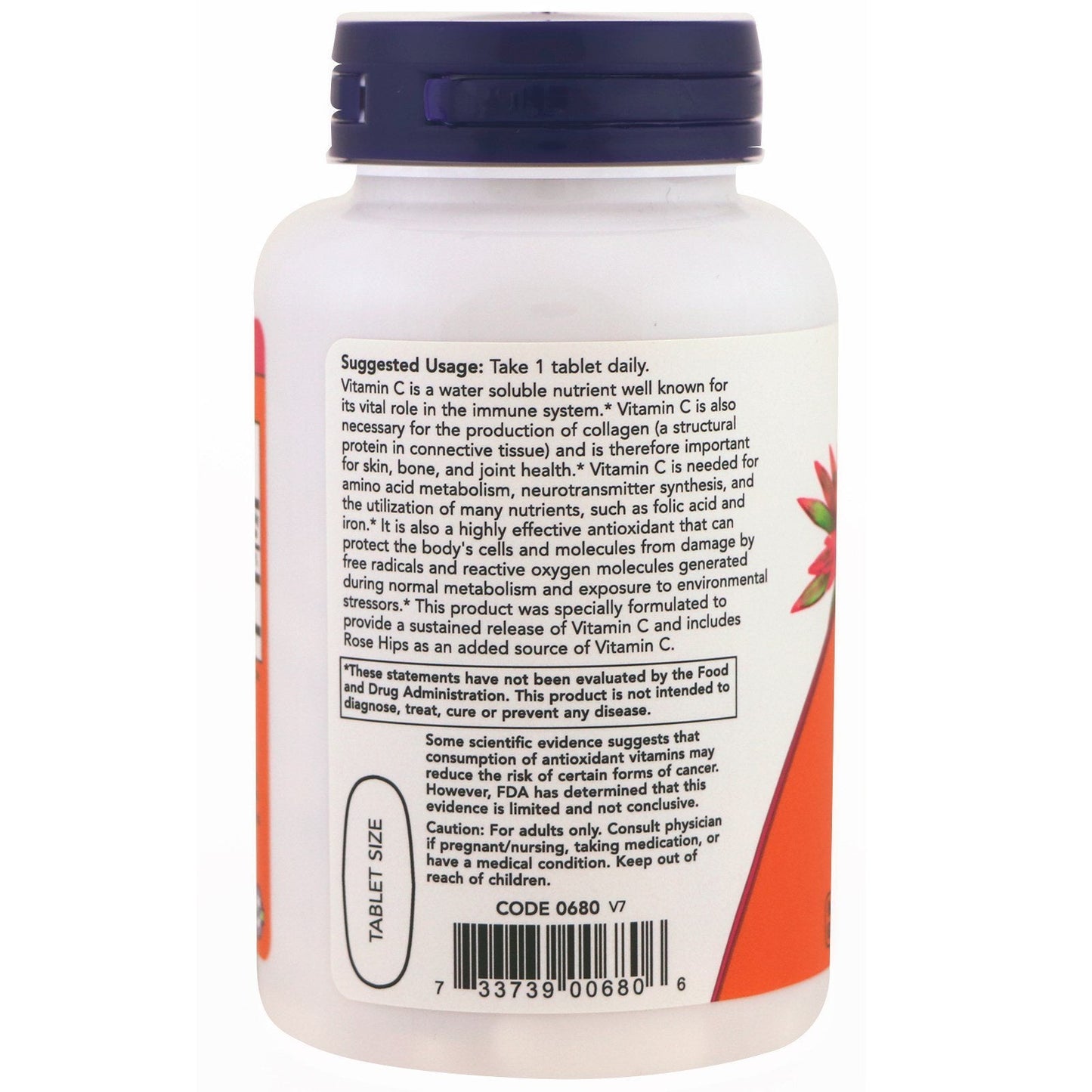Now Foods Vitamin C-1000 Sustained Release - 100 Tablets