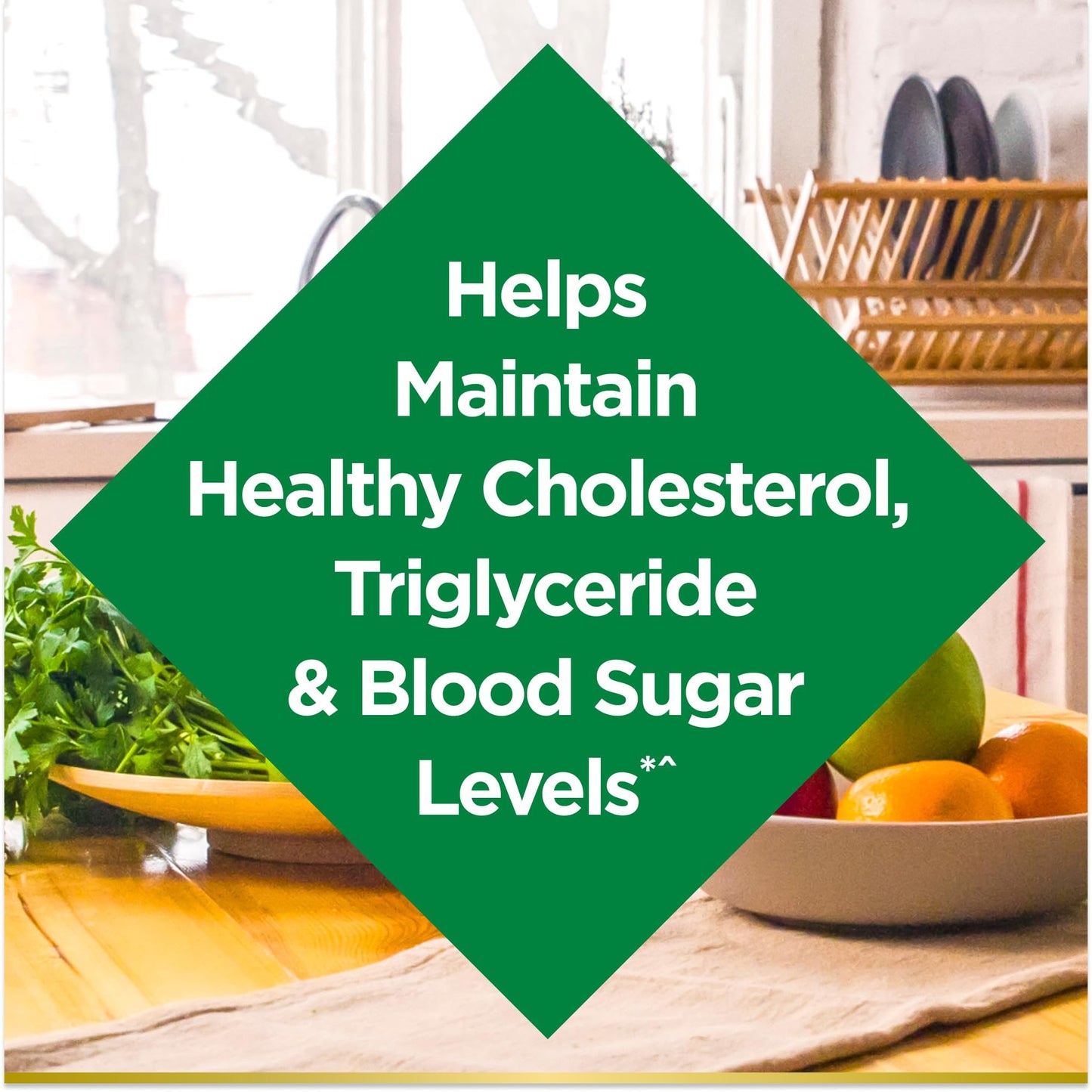 Nature's Bounty 1000mg Berberine Herbal Health Capsules Support Heart and Cardiovascular Health, Help Maintain Healthy Cholesterol, Triglyceride, and Blood Sugar Levels, 60 Capsules