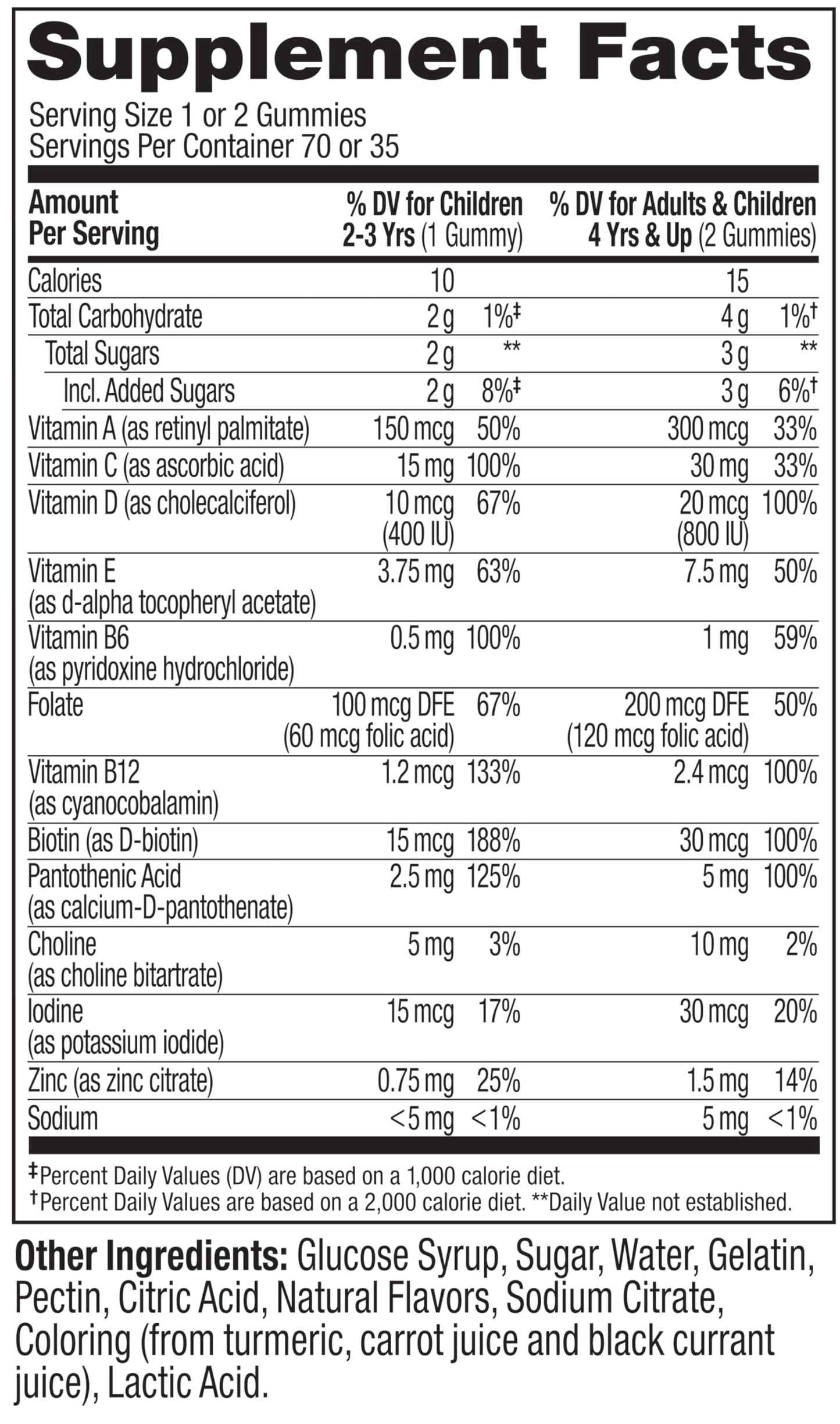 OLLY Kids Multivitamin Gummy Worms, Overall Health and Immune Support, Vitamins and Minerals A, C, D, E, Bs and Zinc, Chewable Supplement, Sour Fruit Punch, 45 Day Supply - 70 Count