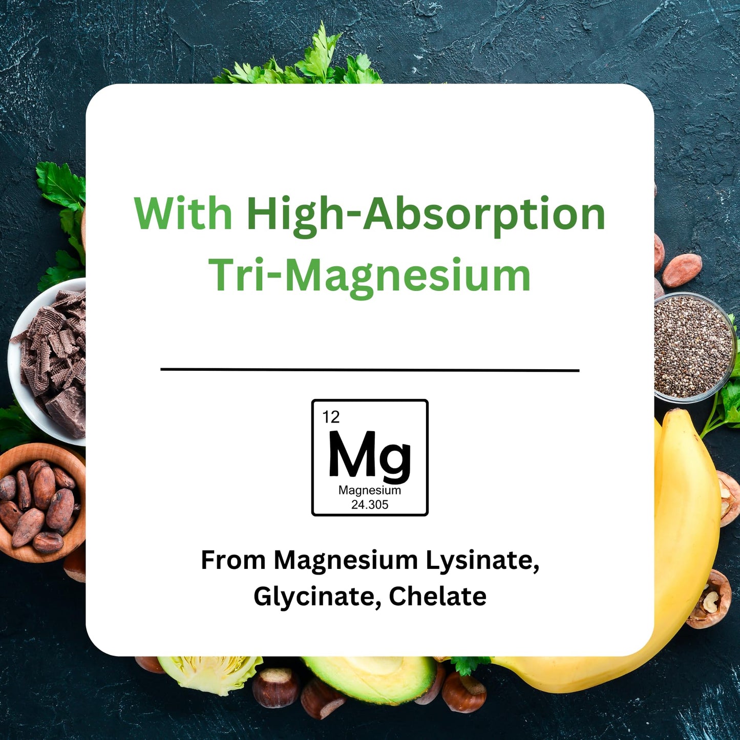 Pre-Order | Arrives in 5–10 Days – Paradise Herbs Earth's Blend Magnesium Supplement, Support Stress Relief, Sleep, Heart Health, Nerves, Muscles, Vegan, Non-GMO, Gluten Free, 90 Vegetarian Capsules