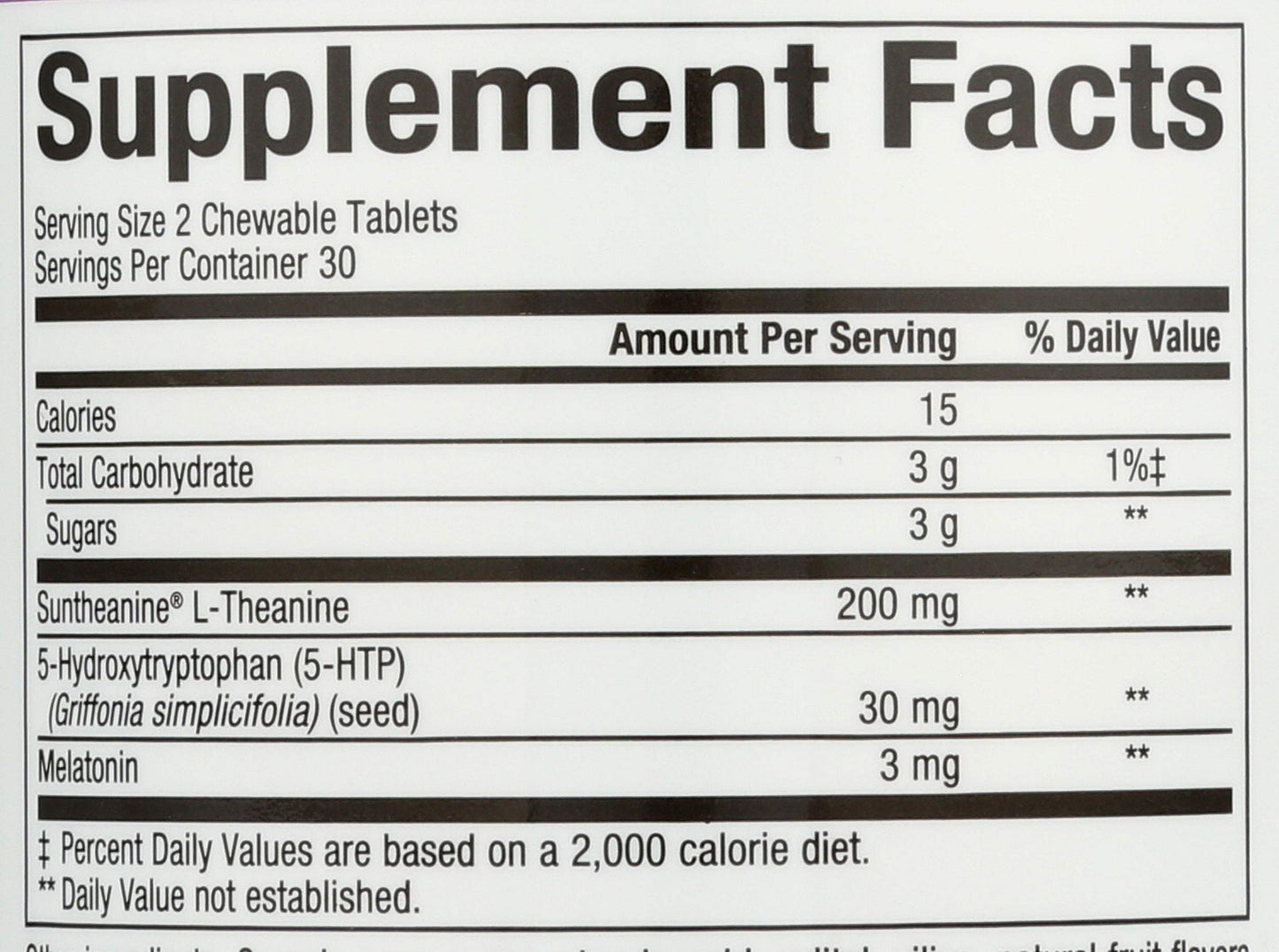 Stress-Relax Chewable Tranquil Sleep by Natural Factors, Sleep Supplement, Tropical Fruit Flavor, 60 Tablets