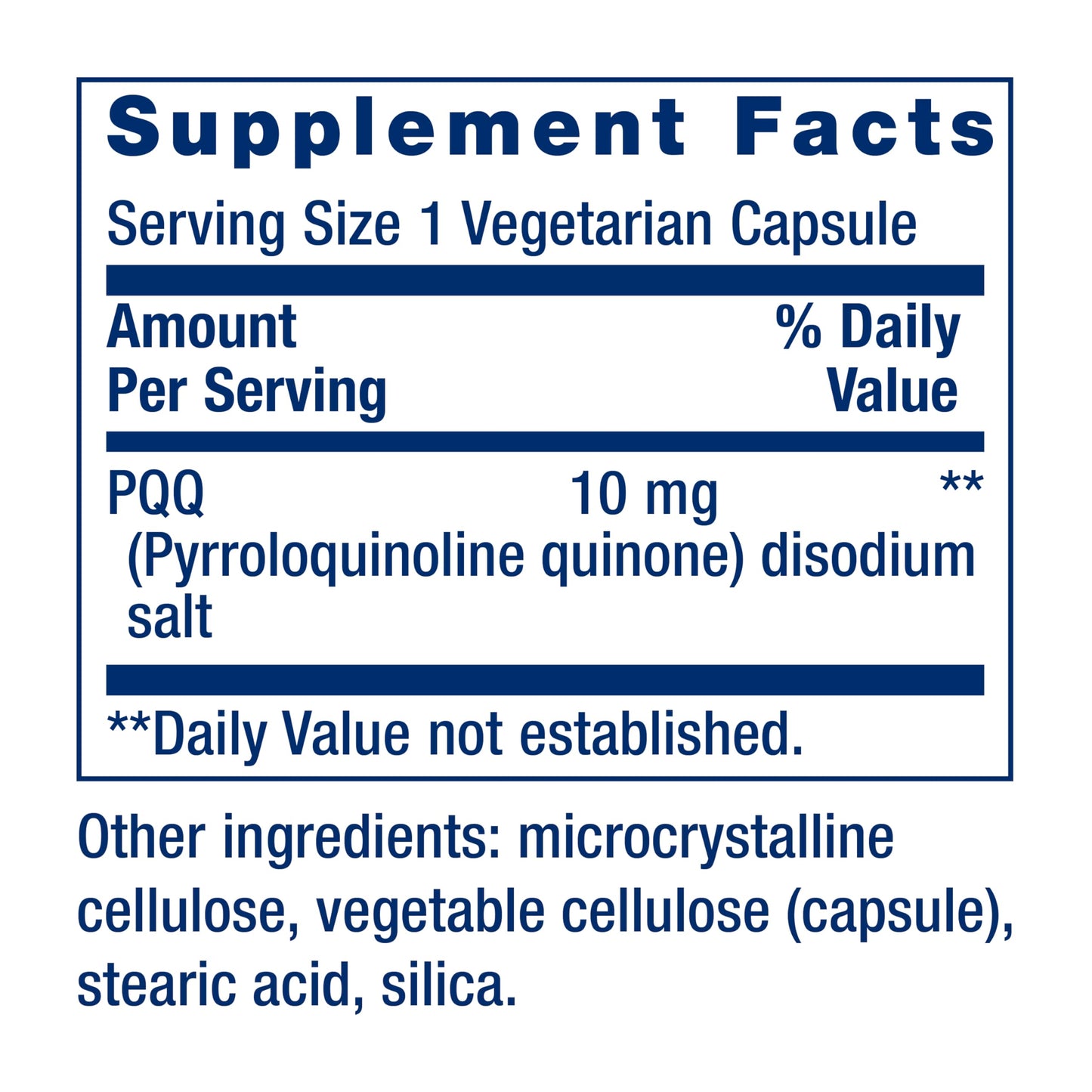 Life Extension PQQ Caps – Pyrroloquinoline Quinone, 10 mg – Promotes The Growth of New Mitochondria, ATP, Energy Support – Gluten-Free, Non-GMO, Vegetarian – 30 Capsules