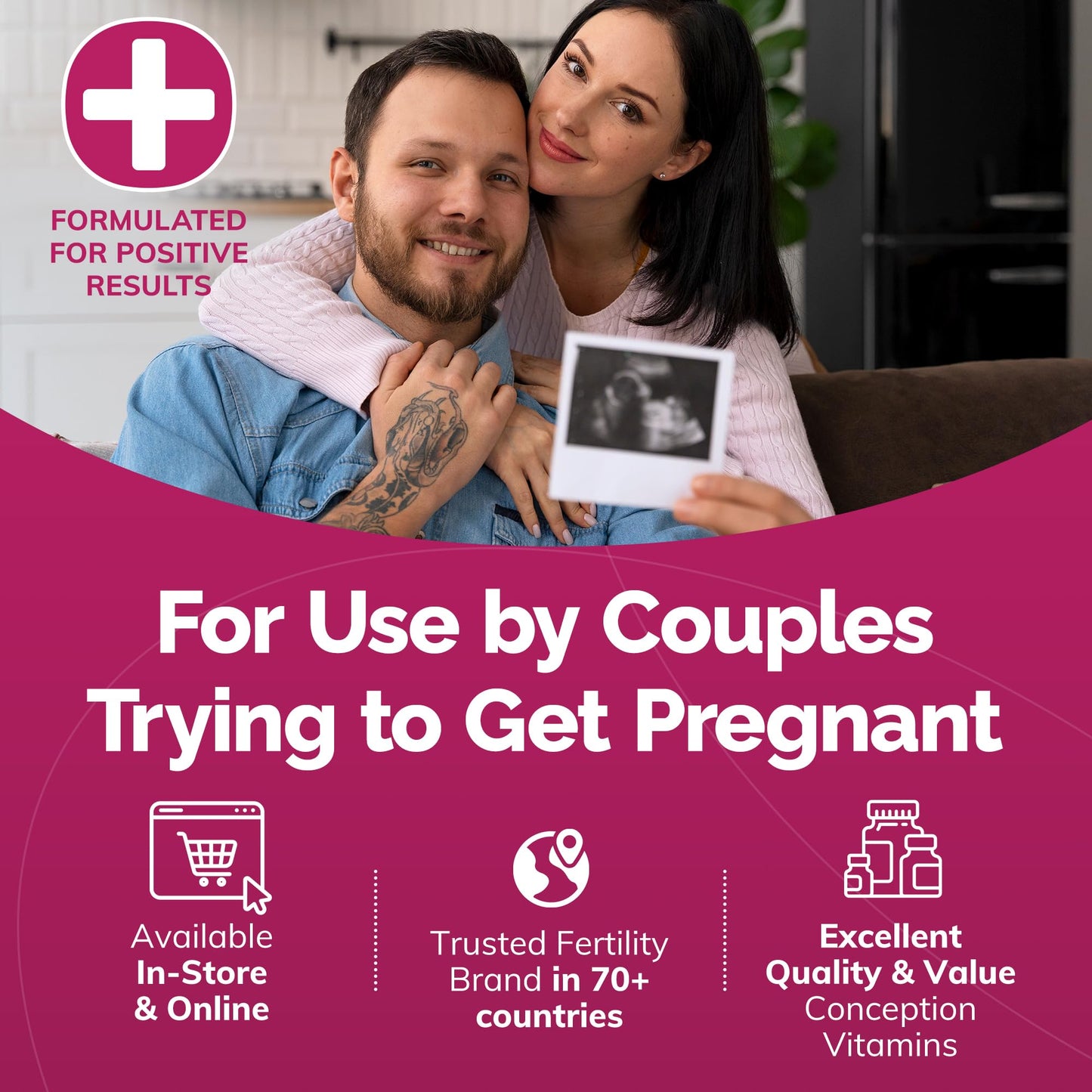 Pre-Order | Arrives in 5–10 Days – Conceive Plus Fertility Lubricant | for Use by Couples Trying Conceive, 2.5Fl Oz