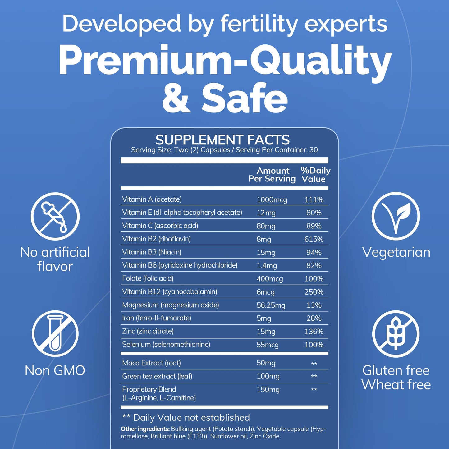 Pre-Order | Arrives in 5–10 Days – CONCEIVE PLUS Fertility Supplements for Women & Men | 30-Day Supply Fertility Support Bundle | Premium Fertility Vitamins for Male and Female Conception | 2 x 60 Soft Capsules