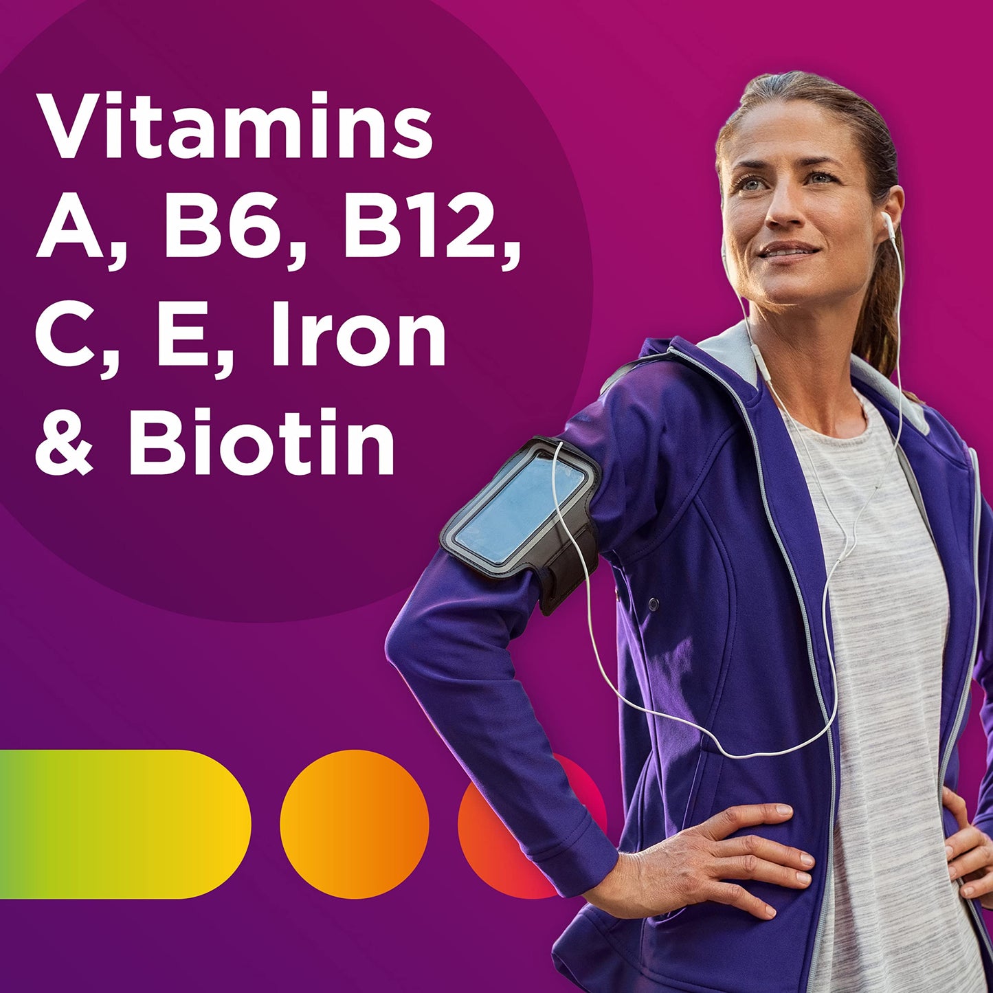 Pre-Order | Arrives in 5–10 Days – Centrum Multivitamin for Women, Multivitamin/Multimineral Supplement with Iron, Vitamin D3, B Vitamins and Antioxidant Vitamins C and E, Gluten Free, Non-GMO Ingredients - 250 Count