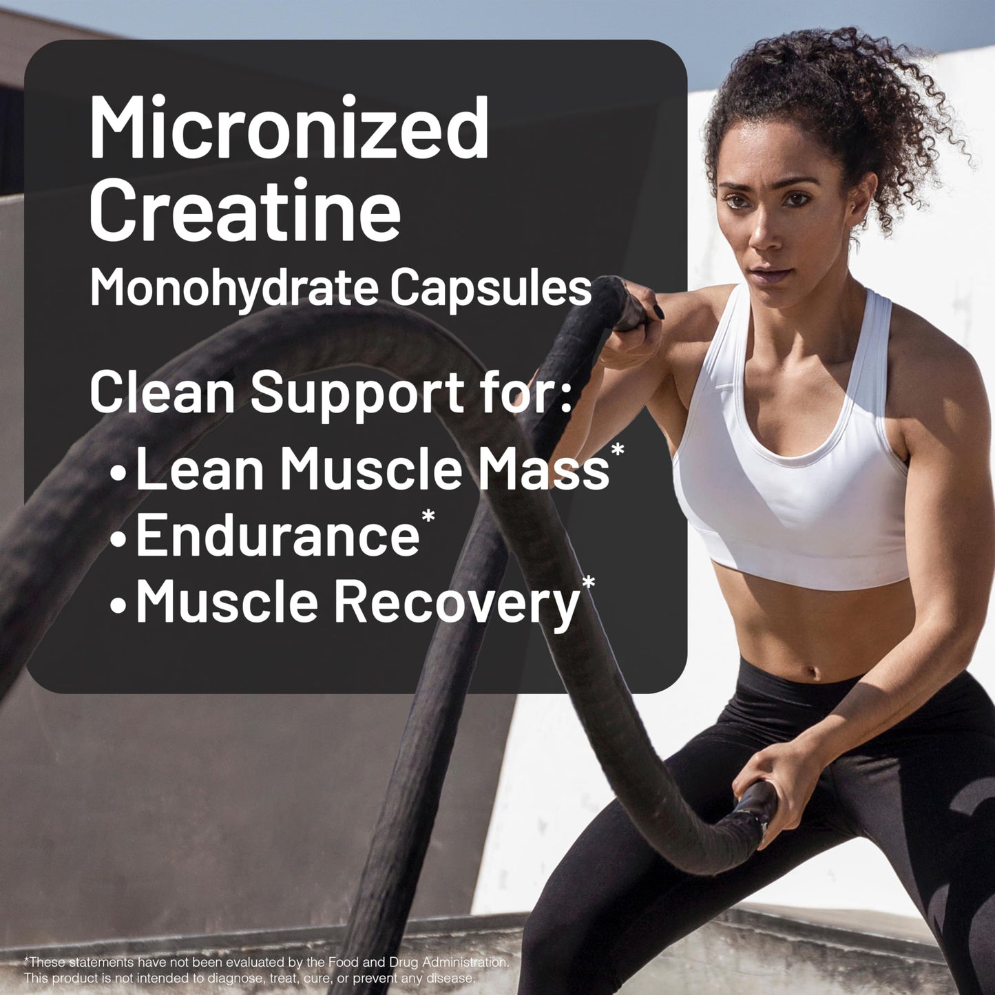 NatureWise Micronized Creatine Monohydrate Powder, 5000mg (5g) Per Serving - Creatine for Women & Men - Pure, Unflavored, Supports Lean Muscle Mass, Endurance - 100 Servings