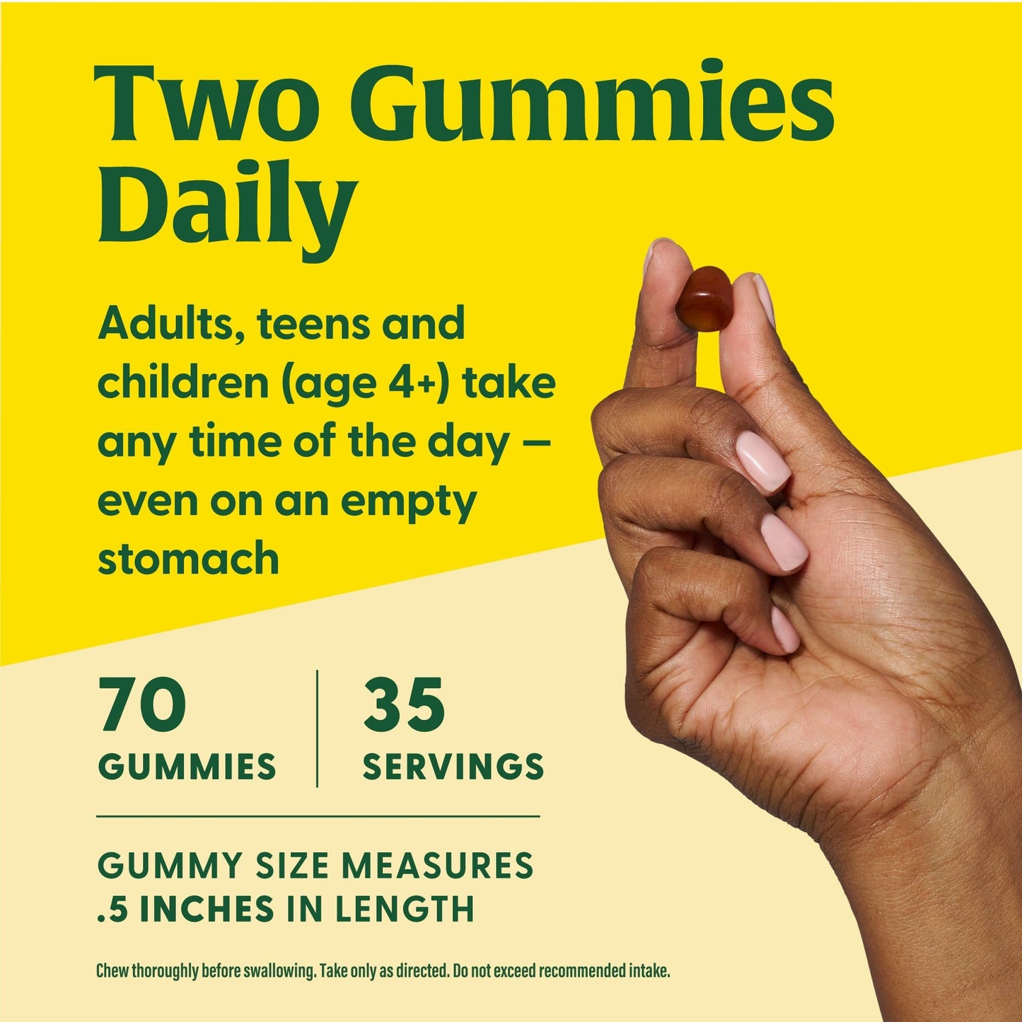 Pre-Order | Arrives in 5–10 Days – MegaFood Vitamin B12 Energy Gummies - Vegan - With Methyl B12 Vitamins to Support Cellular Energy Production - Ginger - Daily Vitamin B12 Supplement - USDA Organic - 70 Gummies, 35 Servings