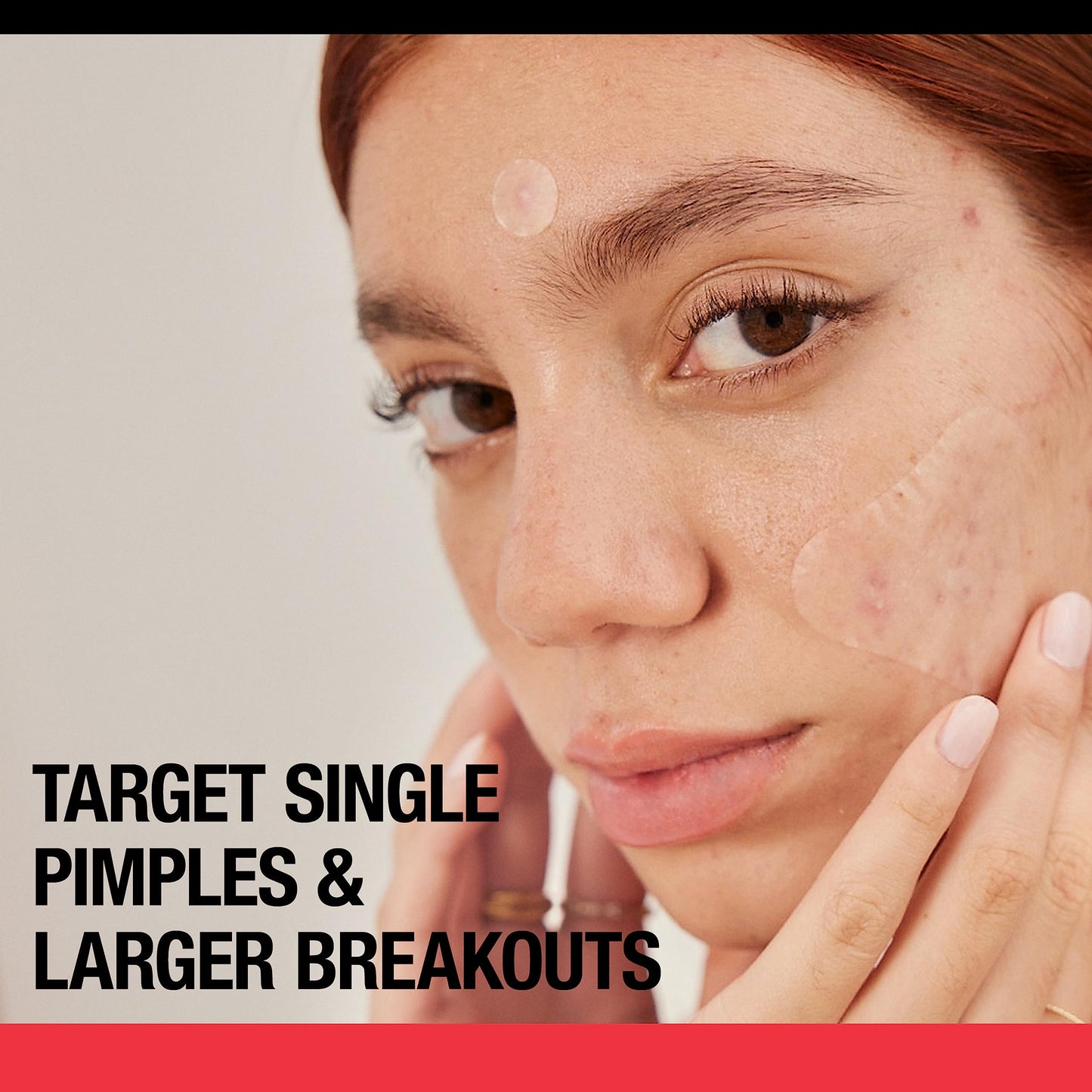 Neutrogena Stubborn Acne Ultra-Thin Blemish Patches, Acne Pimple Patches, Ultra-Thin Hydrocolloid Facial Stickers, Suitable for all Skin-Types, 16 Patches