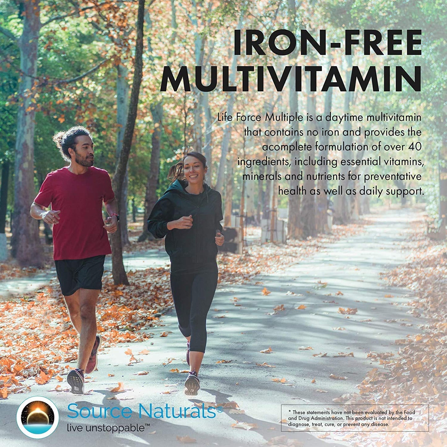 Pre-Order | Arrives in 5–10 Days – Source Naturals Life Force Multiple Daily Multivitamin High Potency Essential Vitamins, Minerals, Antioxidants & Nutrients - Energy & Immune Boost - 120 Tablets