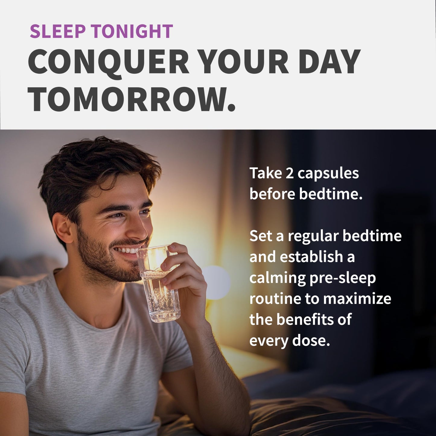 12-in-1 Melatonin Sleep Capsules - Natural Sleep Aids for Adults with Melatonin 5mg and Magnesium Glycinate 500mg, Sleep Aid with Ashwagandha, L Theanine, Valerian Root, GABA, 5-HTP (90ct, Pack of 1)