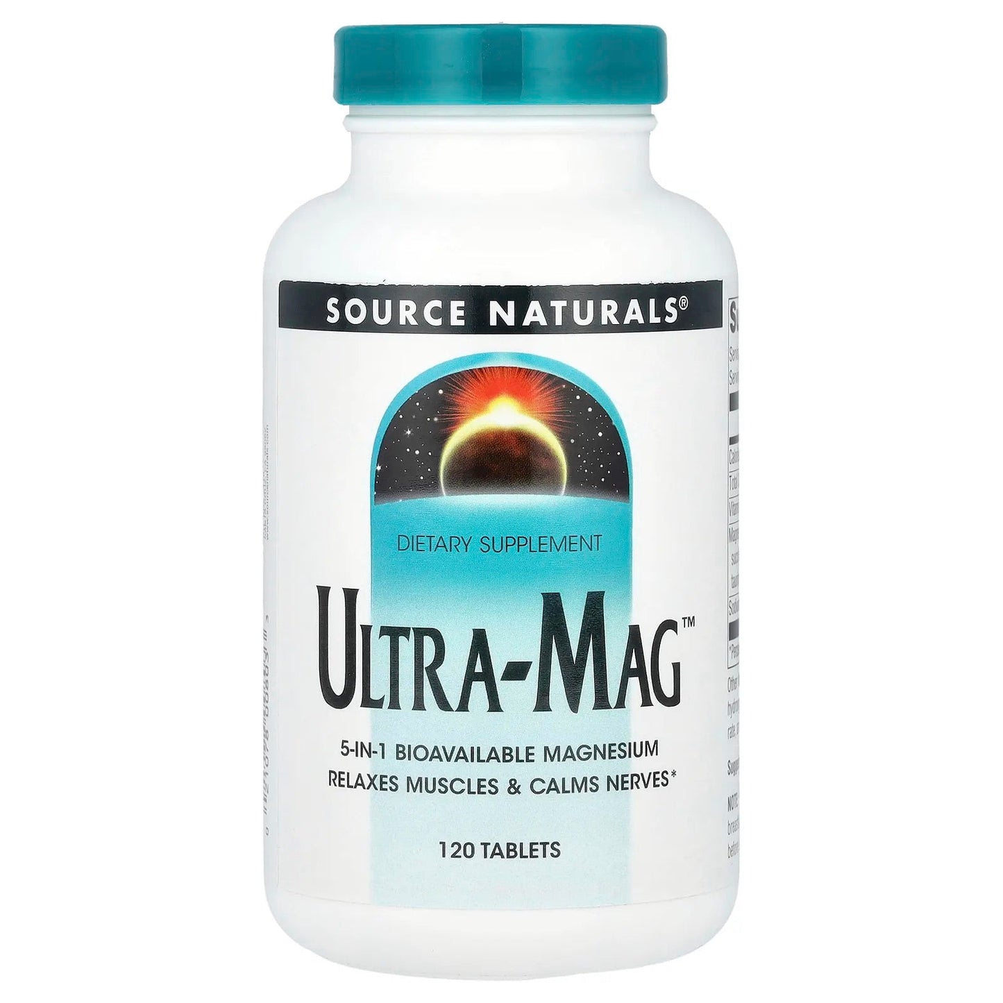 Pre-Order | Arrives in 5–10 Days – source Naturals
Ultra-Mag™, 120 Tablets
