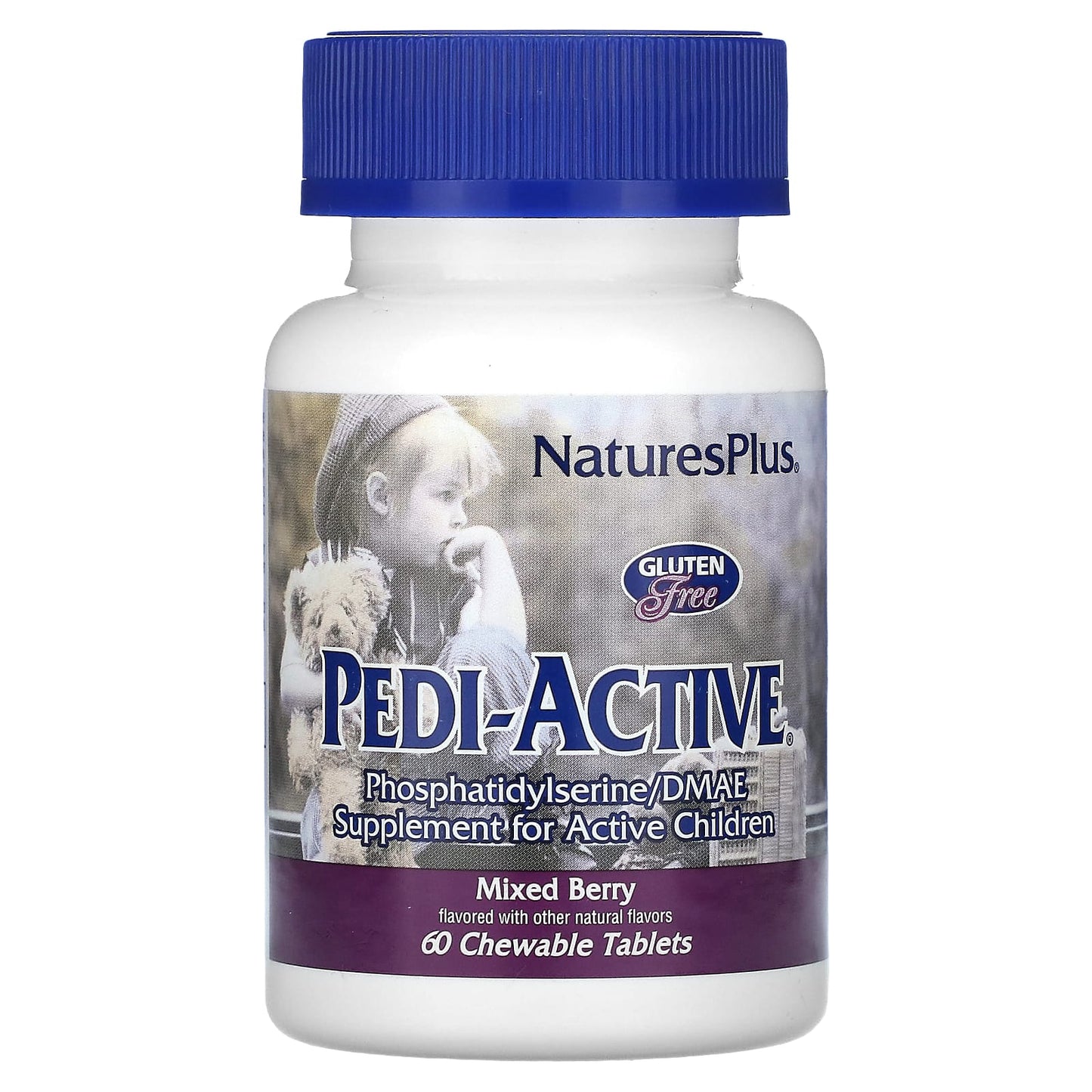 NaturesPlus
Pedi-Active®, Mixed Berry, 60 Chewable Tablets