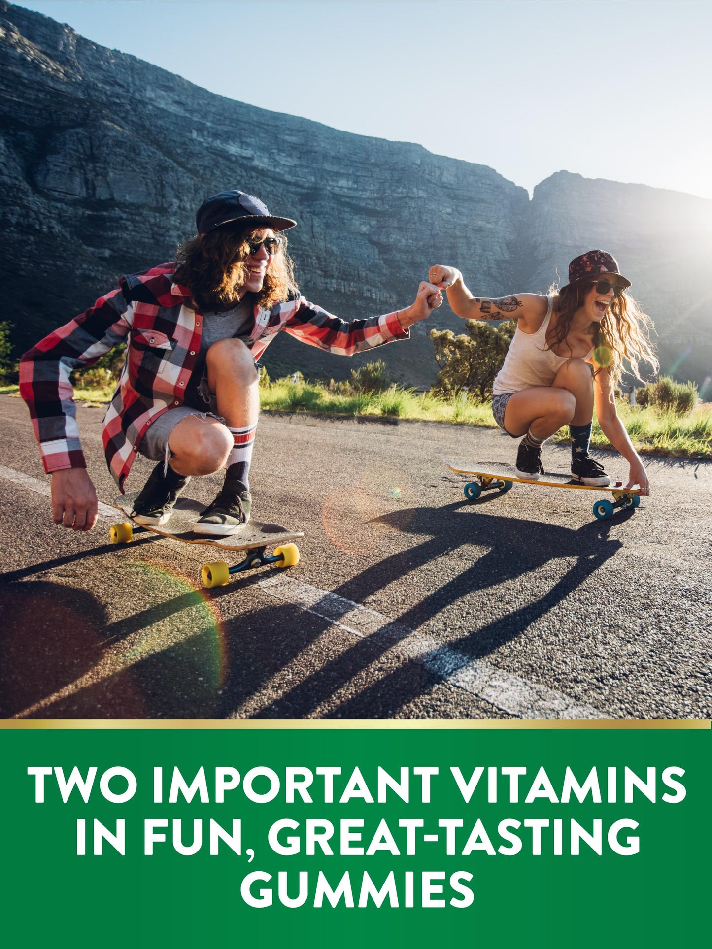 Nature's Truth Vitamin D3 + K2 Gummies | 50 Count | Peach Mango Flavor | Vegetarian, Non-GMO & Gluten Free Supplement
