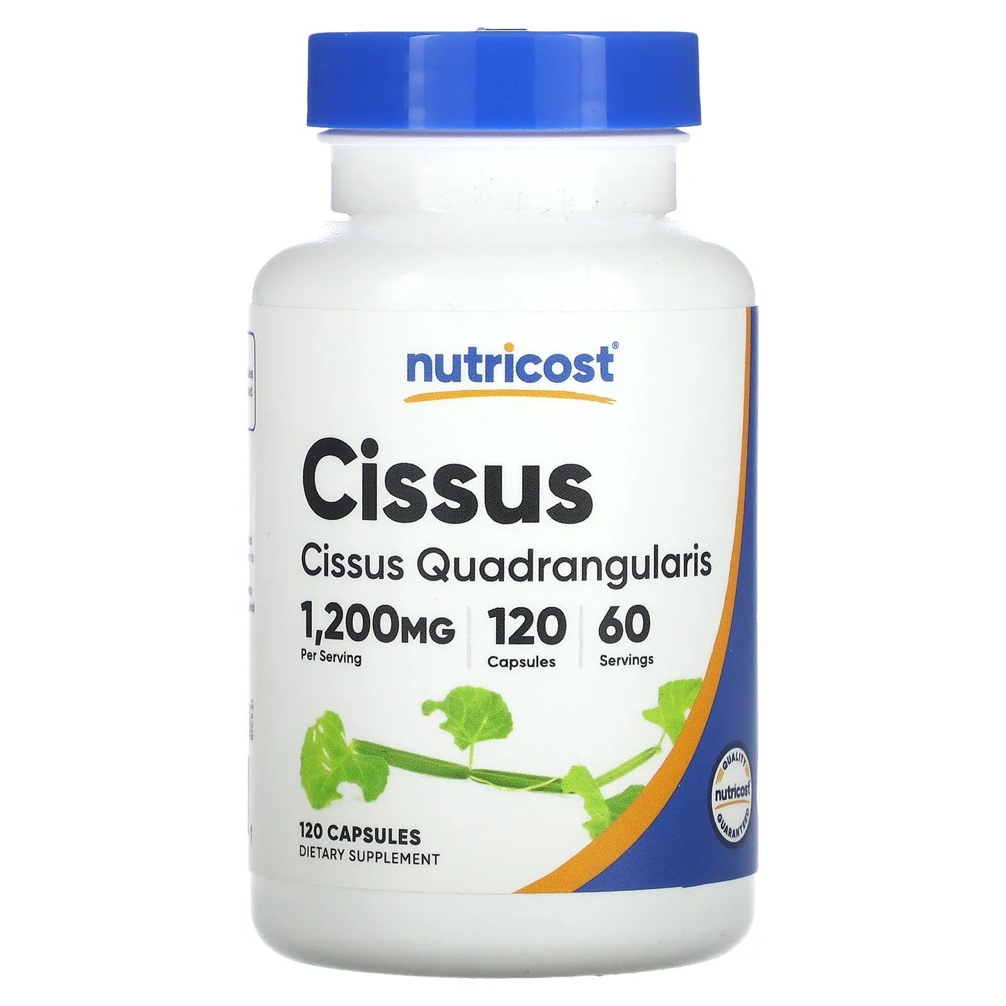 Nutricost
Cissus, 1,200 mg , 120 Capsules (600 mg per Capsule)