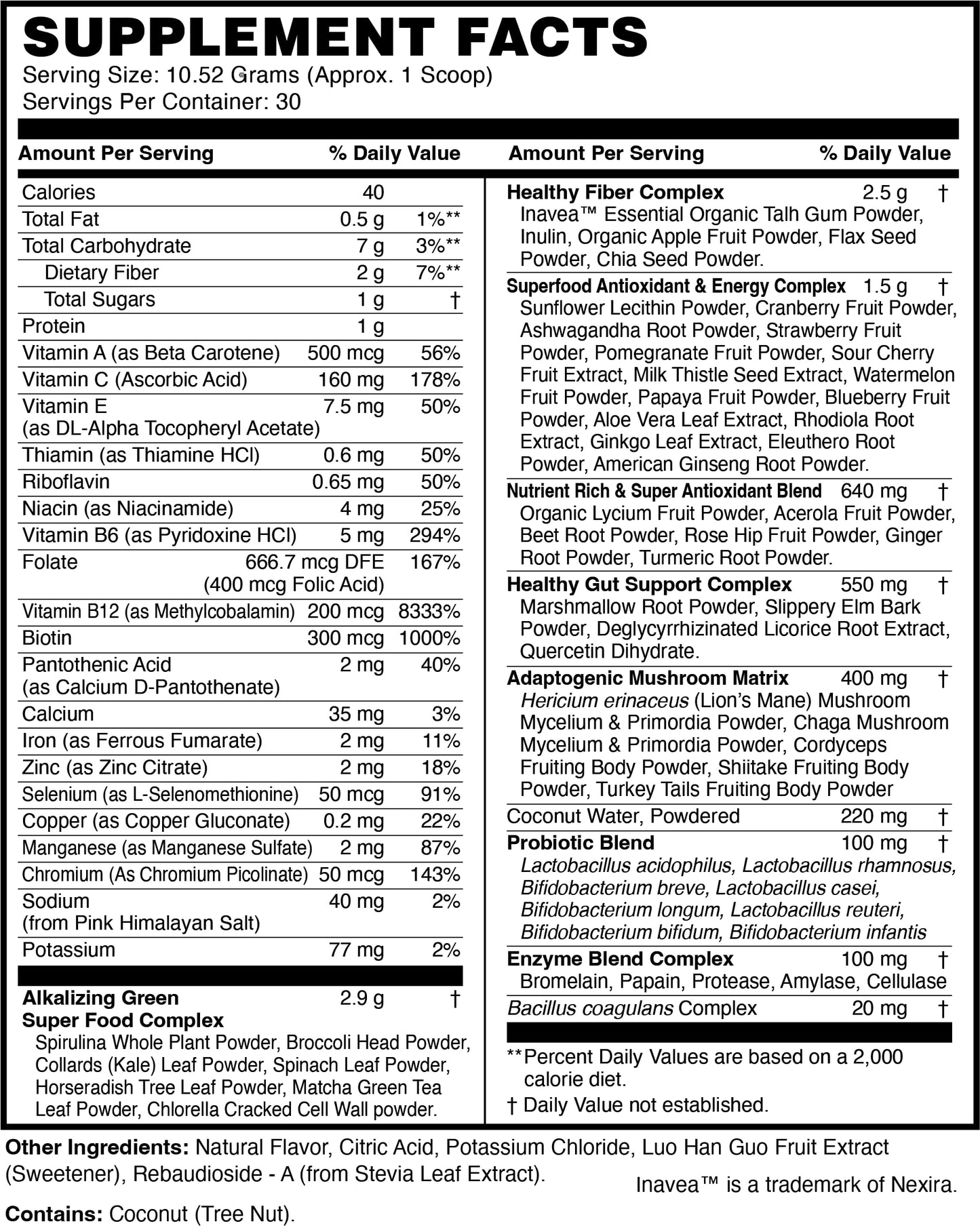 TERRA ORIGIN Healthy Greens Powder Blend | Superfoods, Probiotics, Enzymes, Spirulina | for Immune & Digestive Gut Health Support | Energy & Wellness Boost | 30 Servings (Kiwi Strawberry)