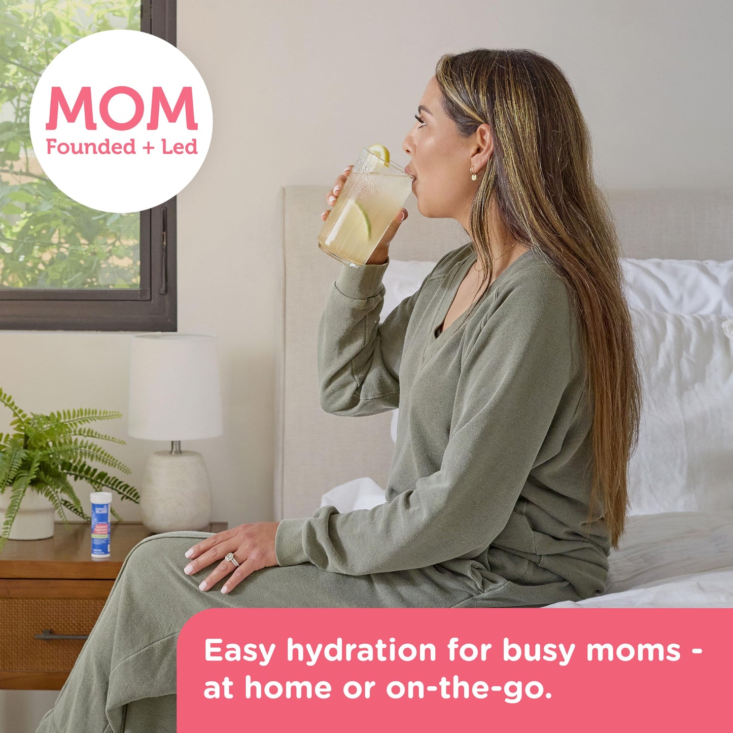 Mommy's Bliss Lactation Hydration Drink Tablets, Lemon Lime Flavor, Electrolytes + B Vitamins, 1 Pack (10 Tablets)