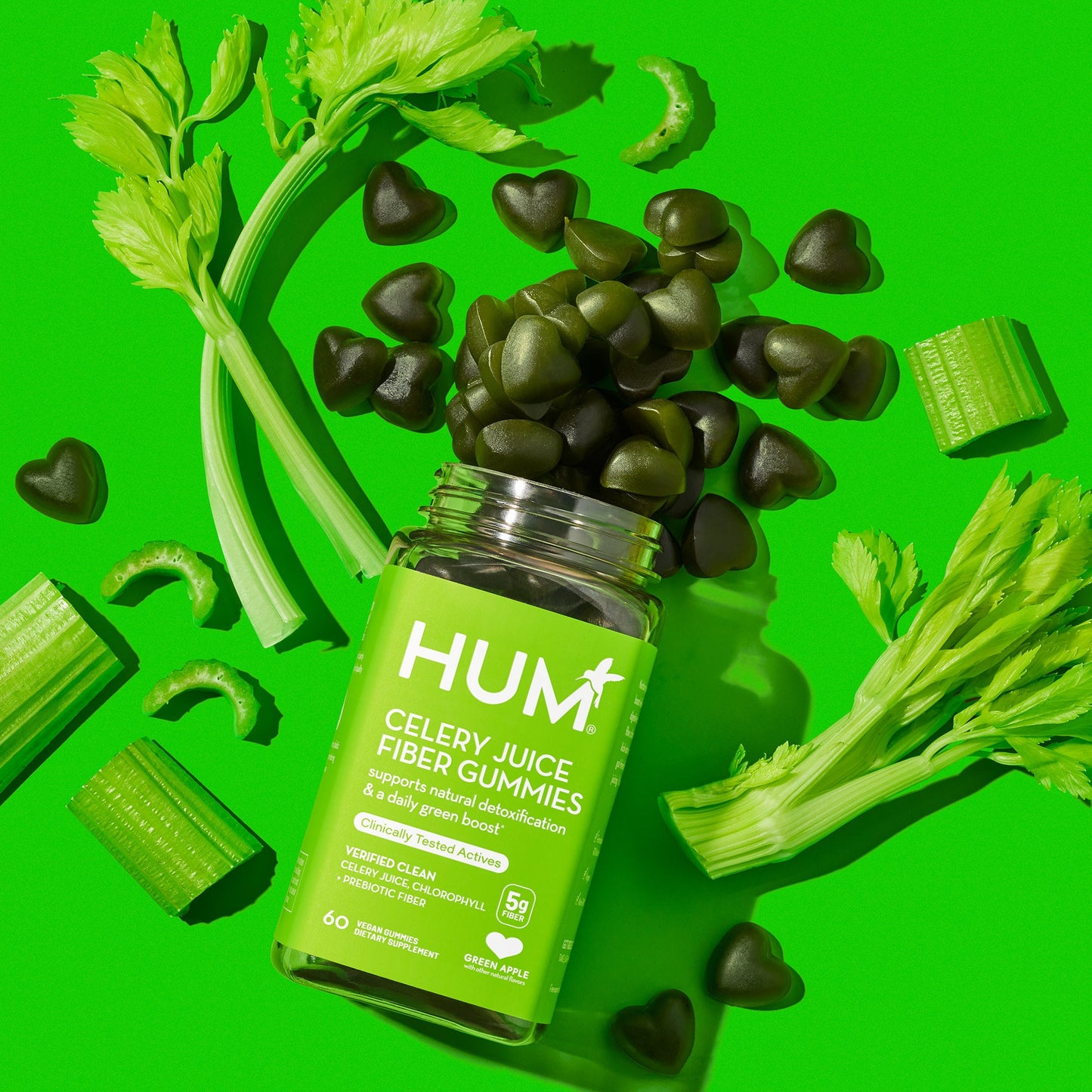 HUM CELERY JUICE FIBER GUMMIES