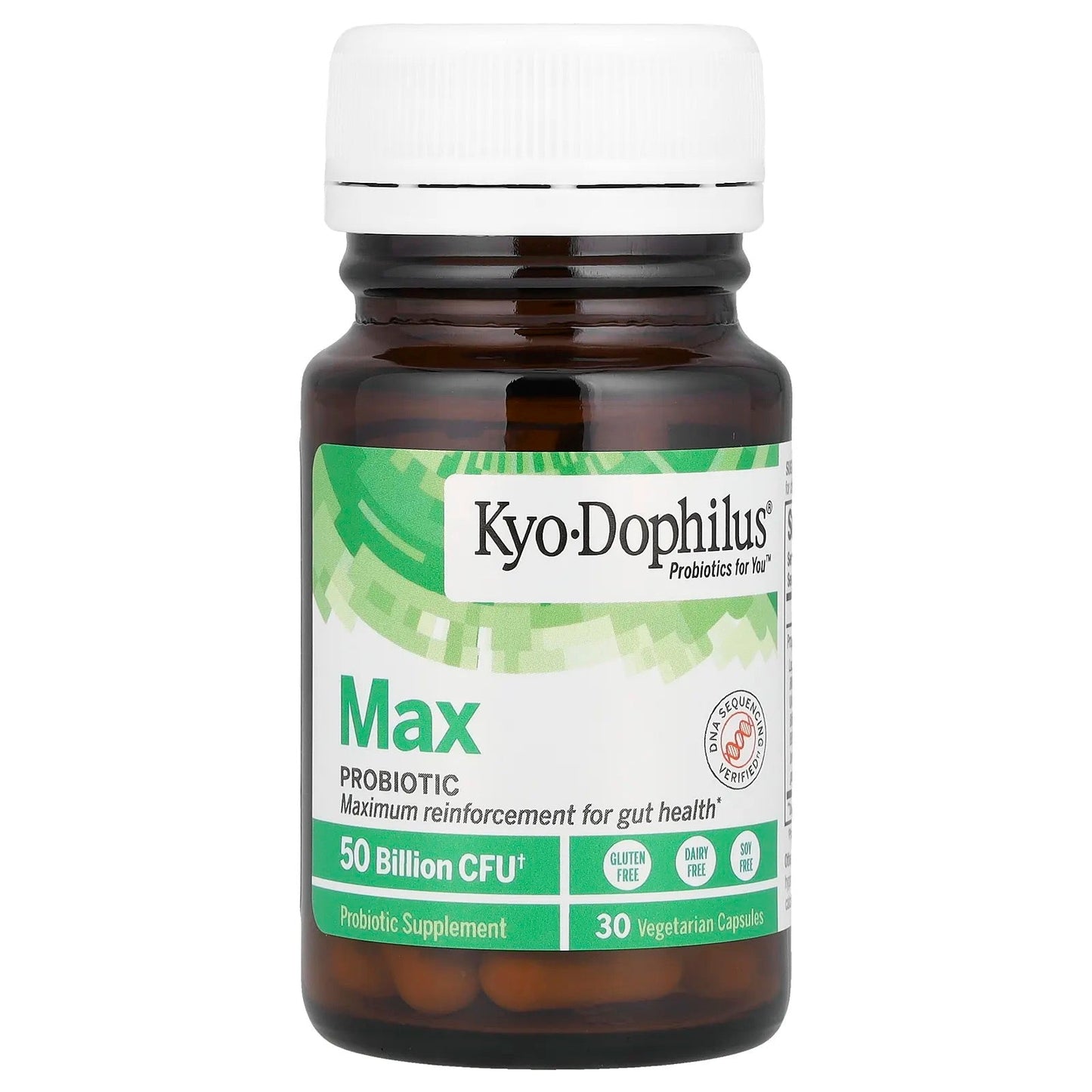 Kyolic
Kyo-Dophilus®, Max Probiotic, 50 Billion CFU, 30 Vegetarian Capsules