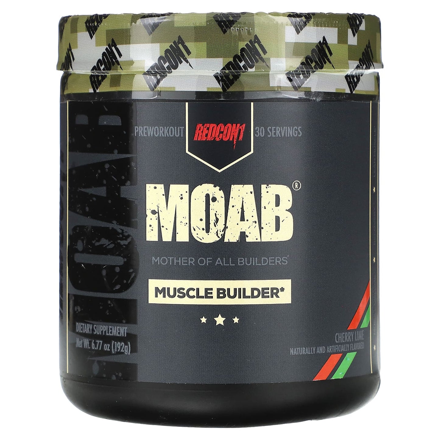 Redcon1
MOAB, Cherry Lime, 6.77 oz (192 g)