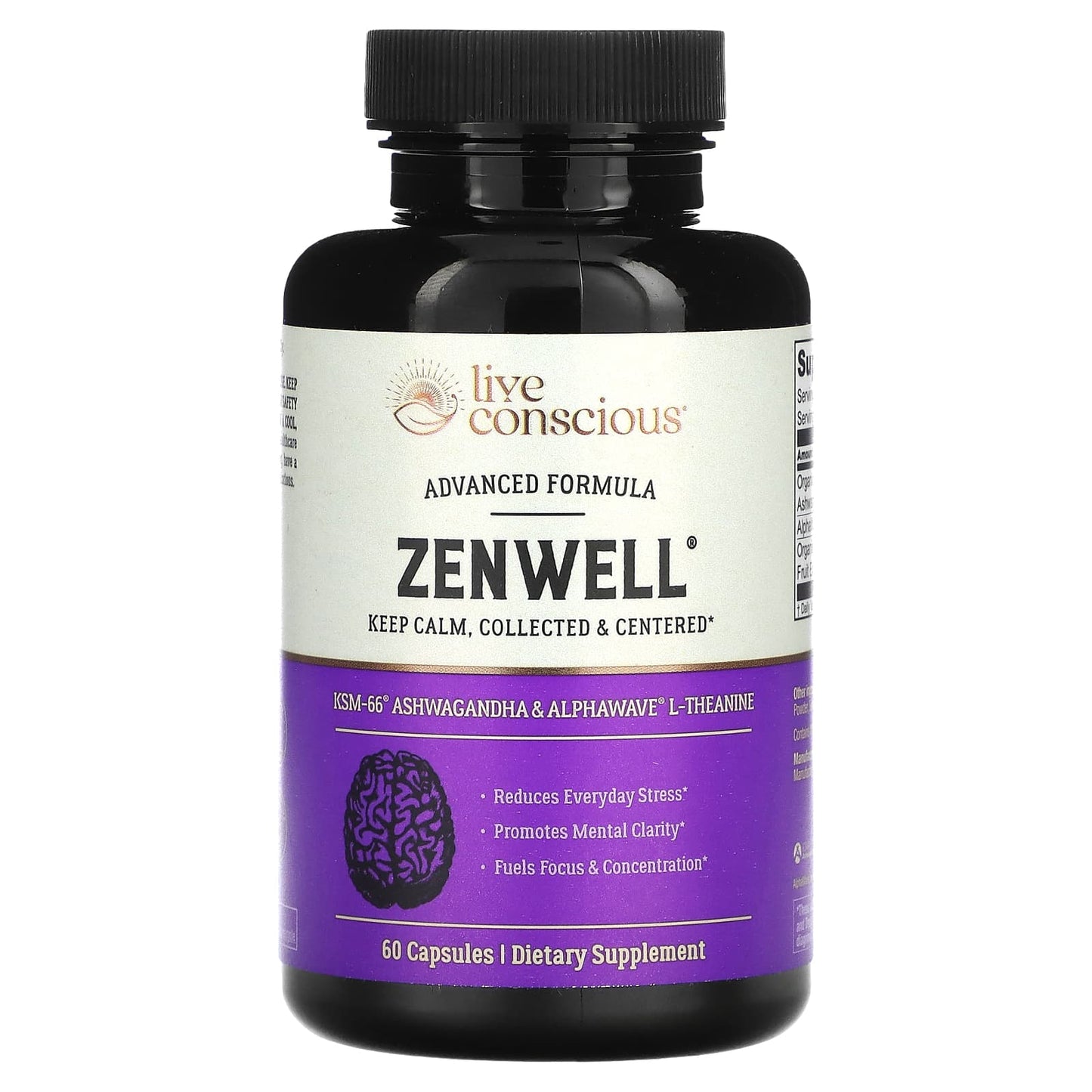 Live Conscious
Zenwell, 60 Capsules