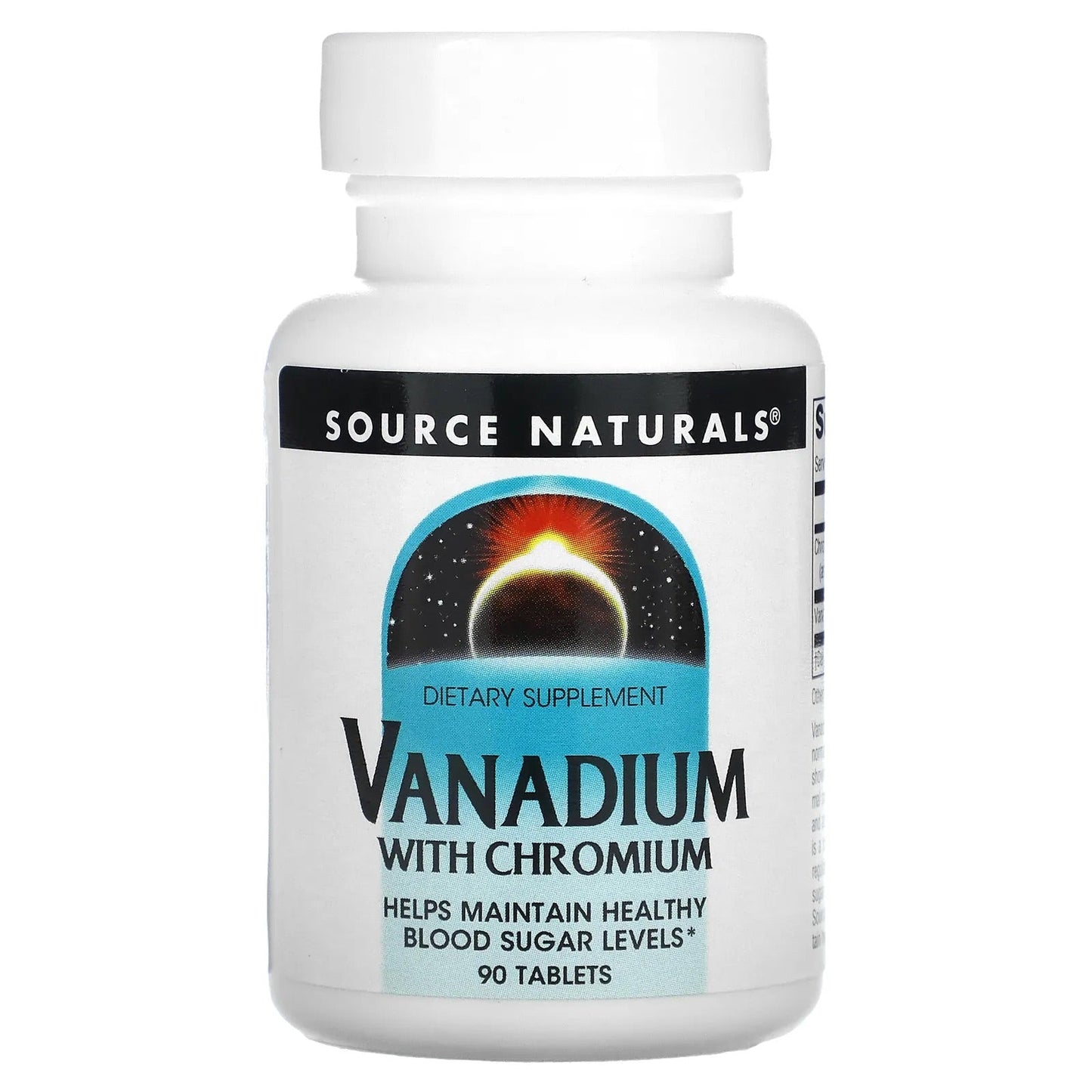 Pre-Order | Arrives in 5–10 Days – Source Naturals
Vanadium With Chromium, 90 Tablets