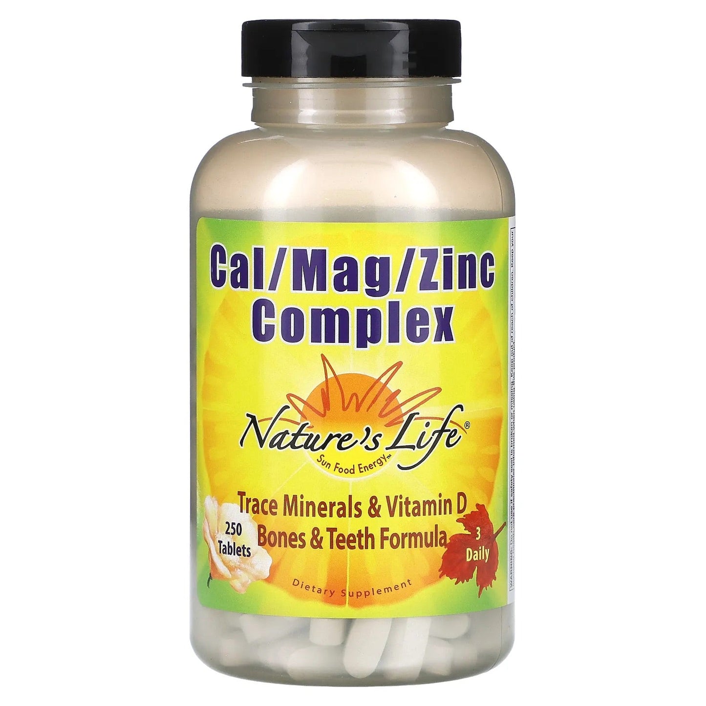 Nature's Life
Cal / Mag / Zinc Complex, 250 Tablets
