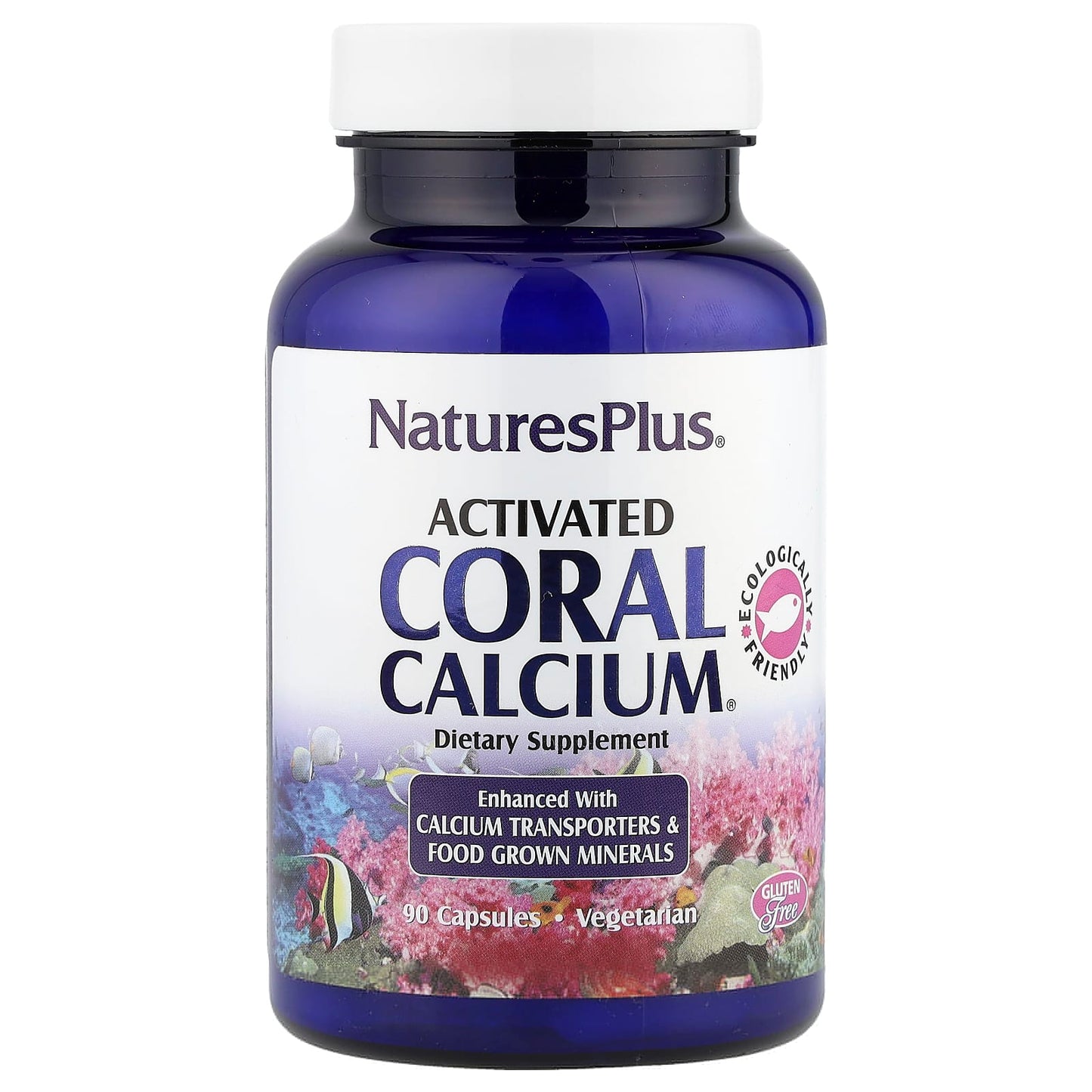 NaturesPlus
Activated Coral Calcium®, 90 Capsules
