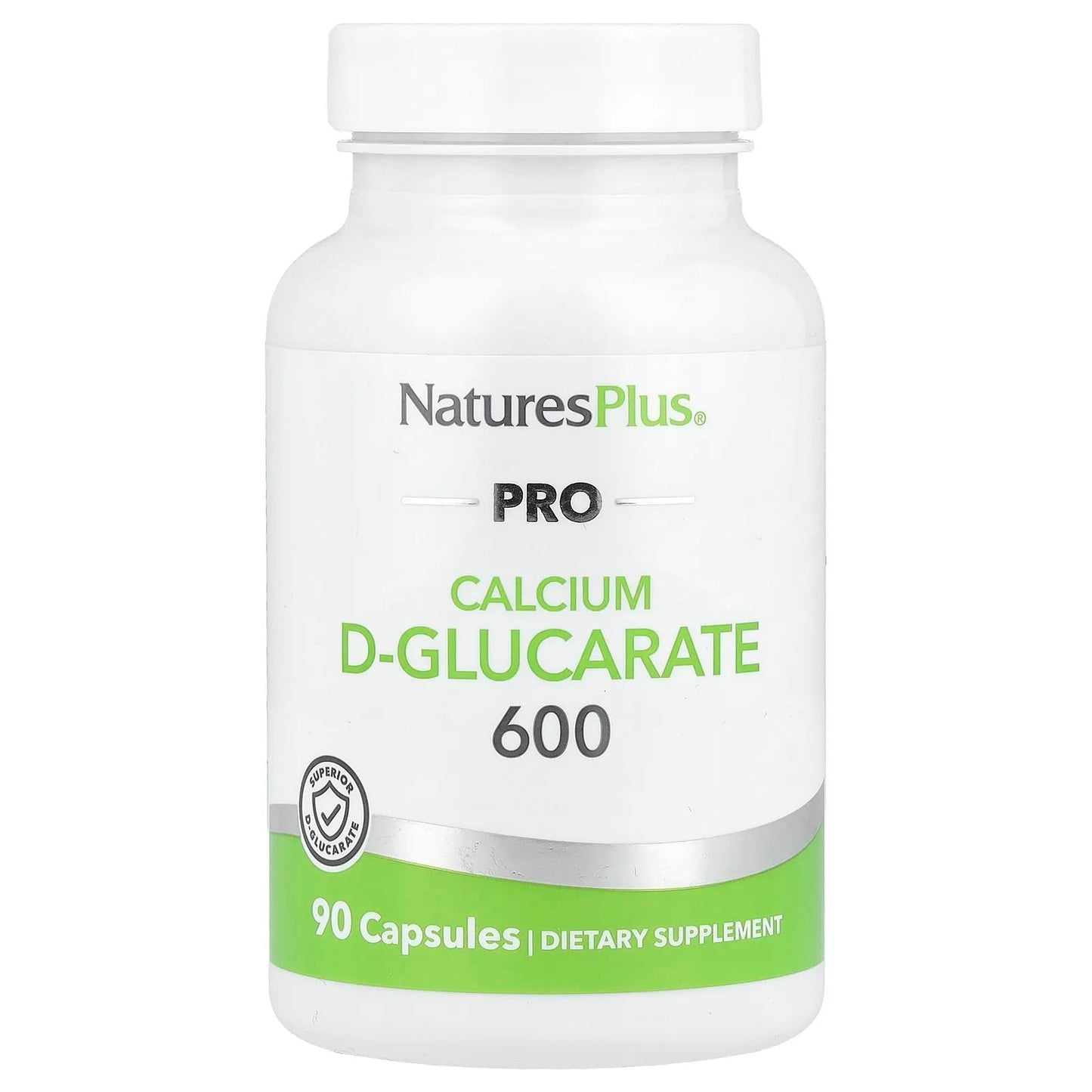 NaturesPlus
Pro Calcium D-Glucarate 600, 600 mg, 90 Capsules