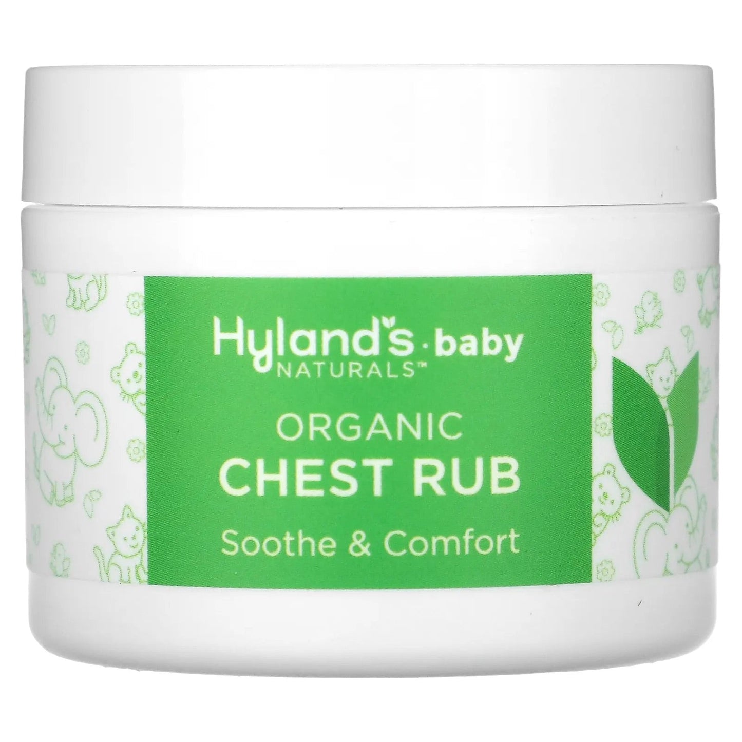 Hyland's Naturals
Baby, Organic Chest Rub, 1.76 oz (50 g)