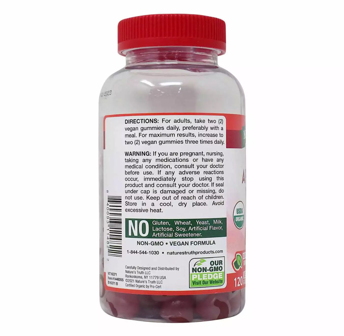 NATURE’S TRUTH APPLE CIDER VINEGAR GUMMIES