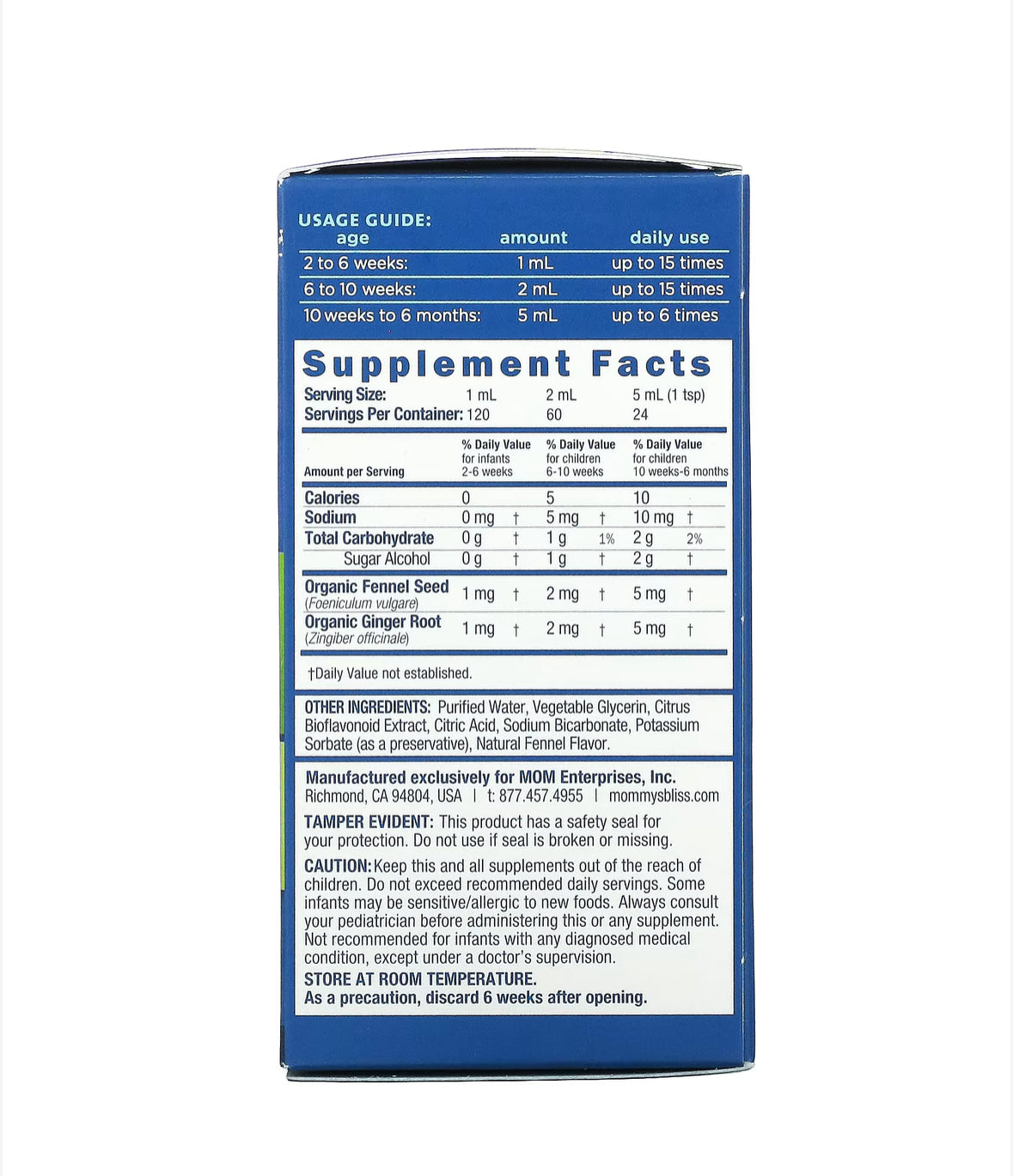 MOMMY’S BLISS GRIPE WATER ORIGINAL