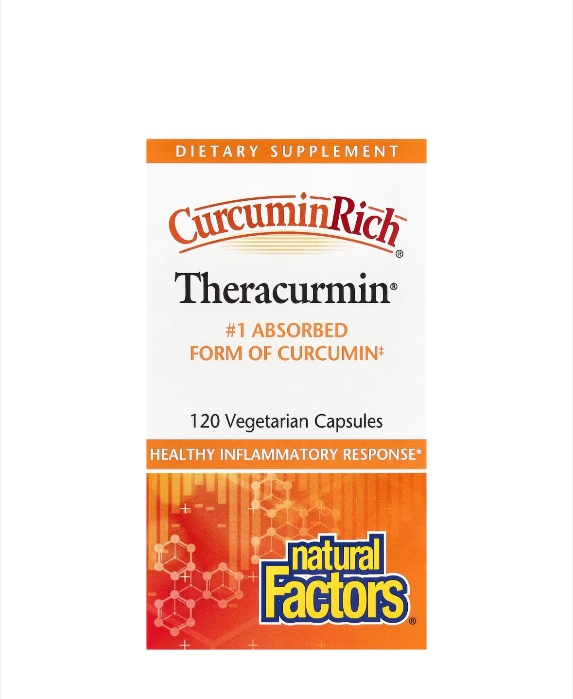 NATURAL FACTORS CURCUMINRICH, THERACURMIN